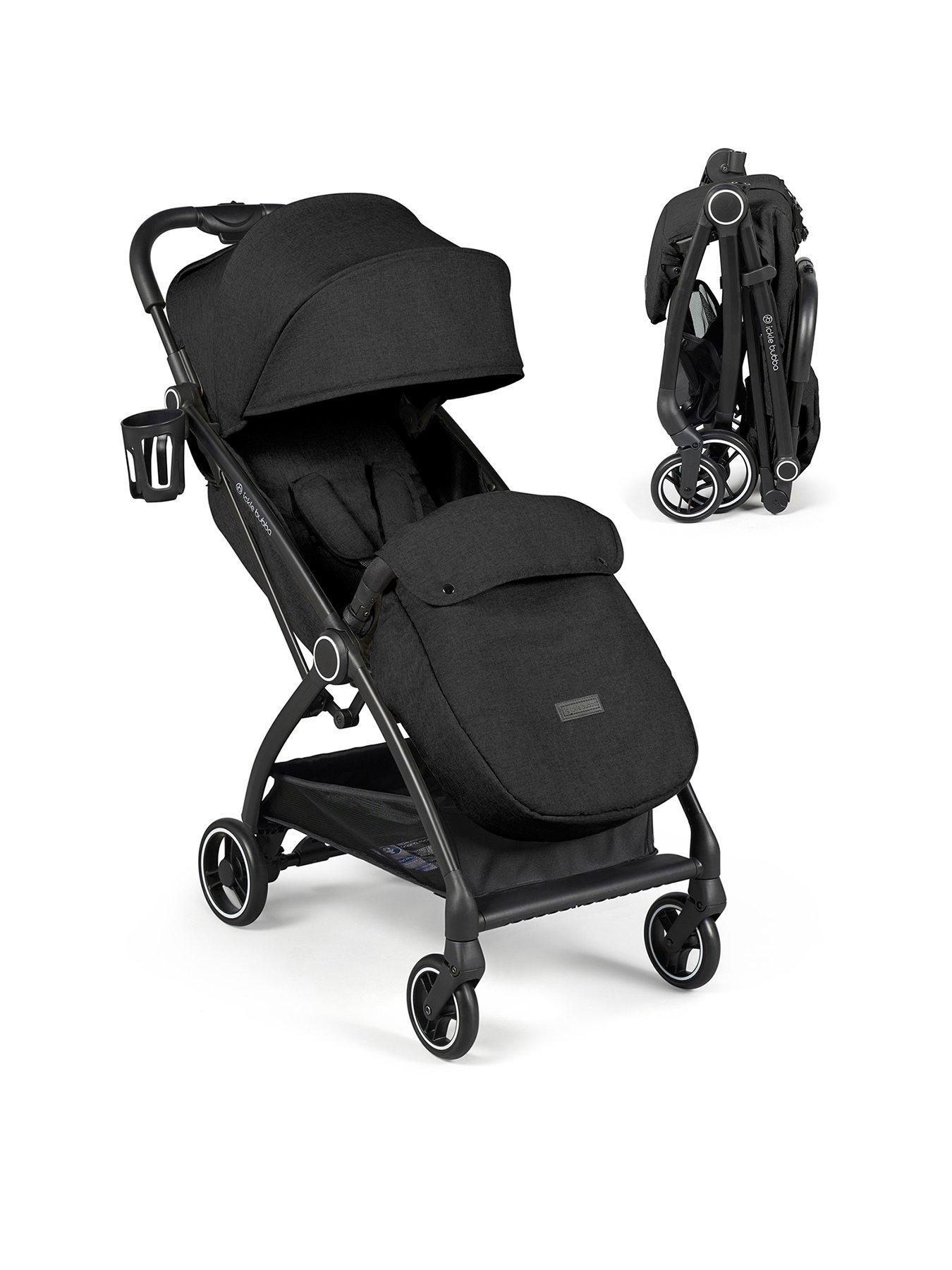 Ickle Bubba Aries Max Autofold Stroller Black Very