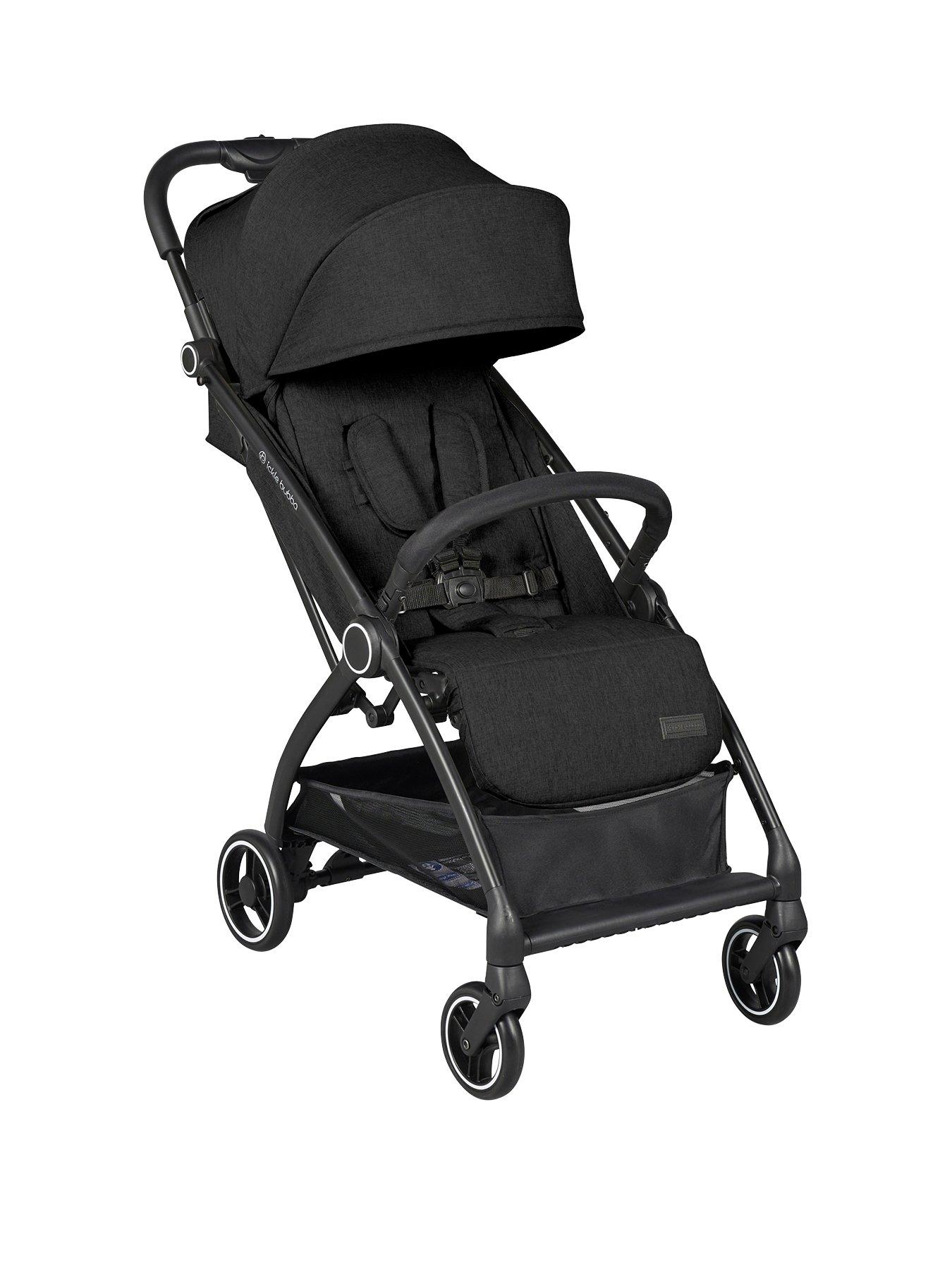 Ickle Bubba Aries Max Autofold Stroller Black Very