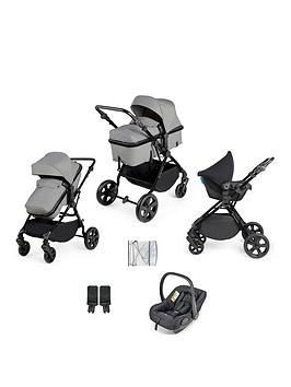 Ickle Bubba Comet 3-In-1 Travel System (Astral) - Black / Space / Black