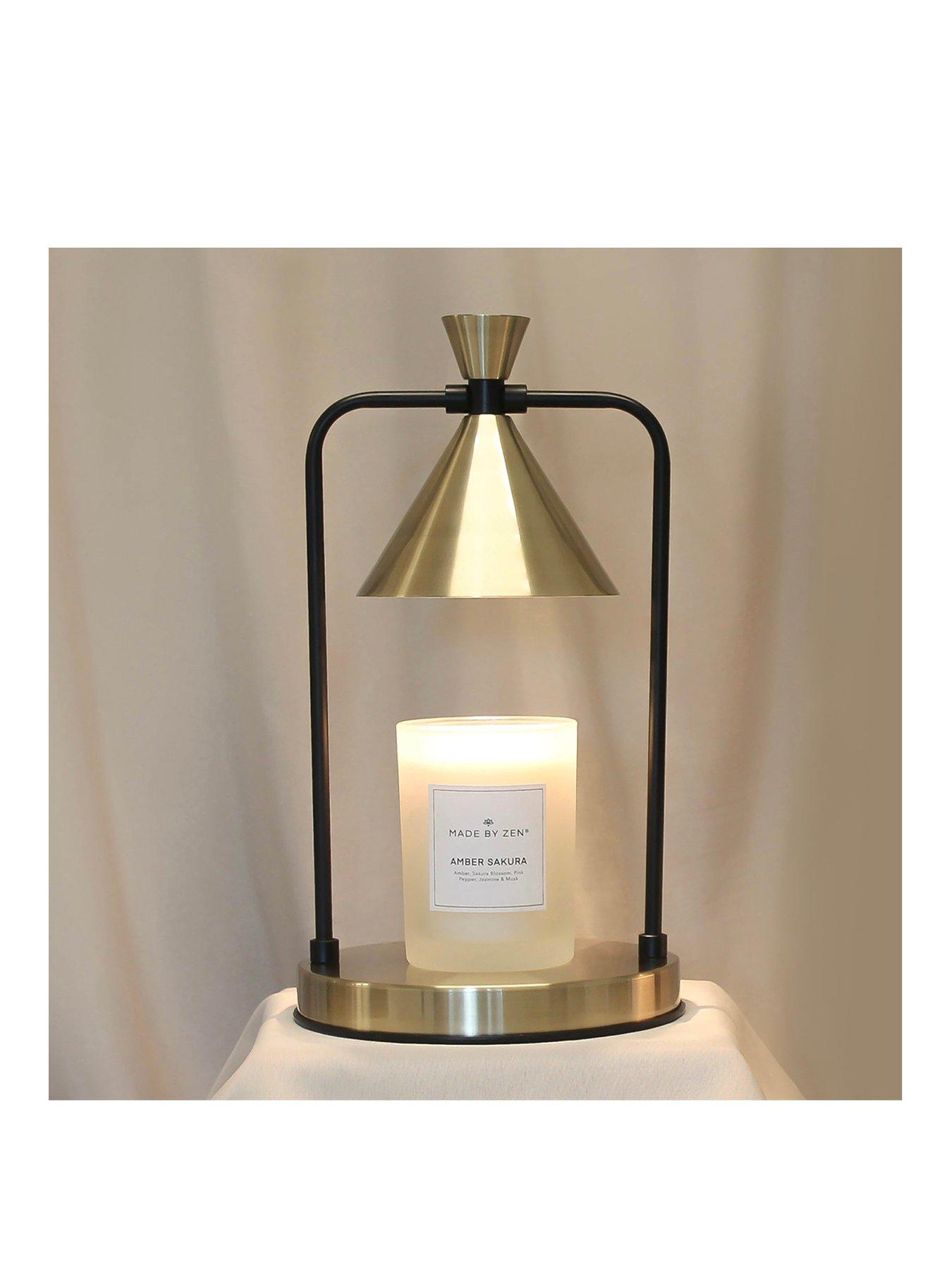 Product photograph of Made By Zen Candle Warmer Scentra - Bronze from very.co.uk