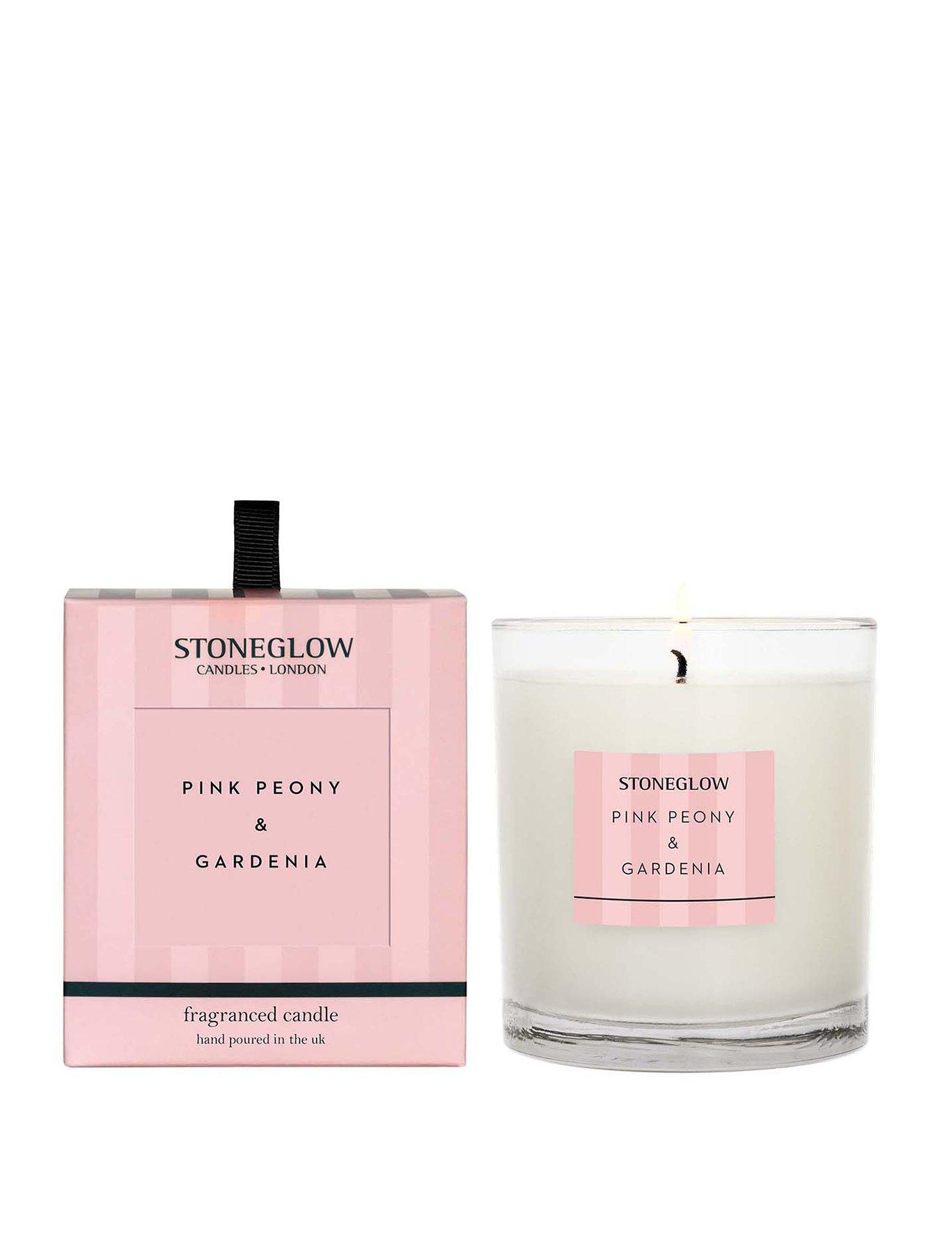 Stoneglow Modern Classics Tumbler Candle – Pink Peony and Gardenia