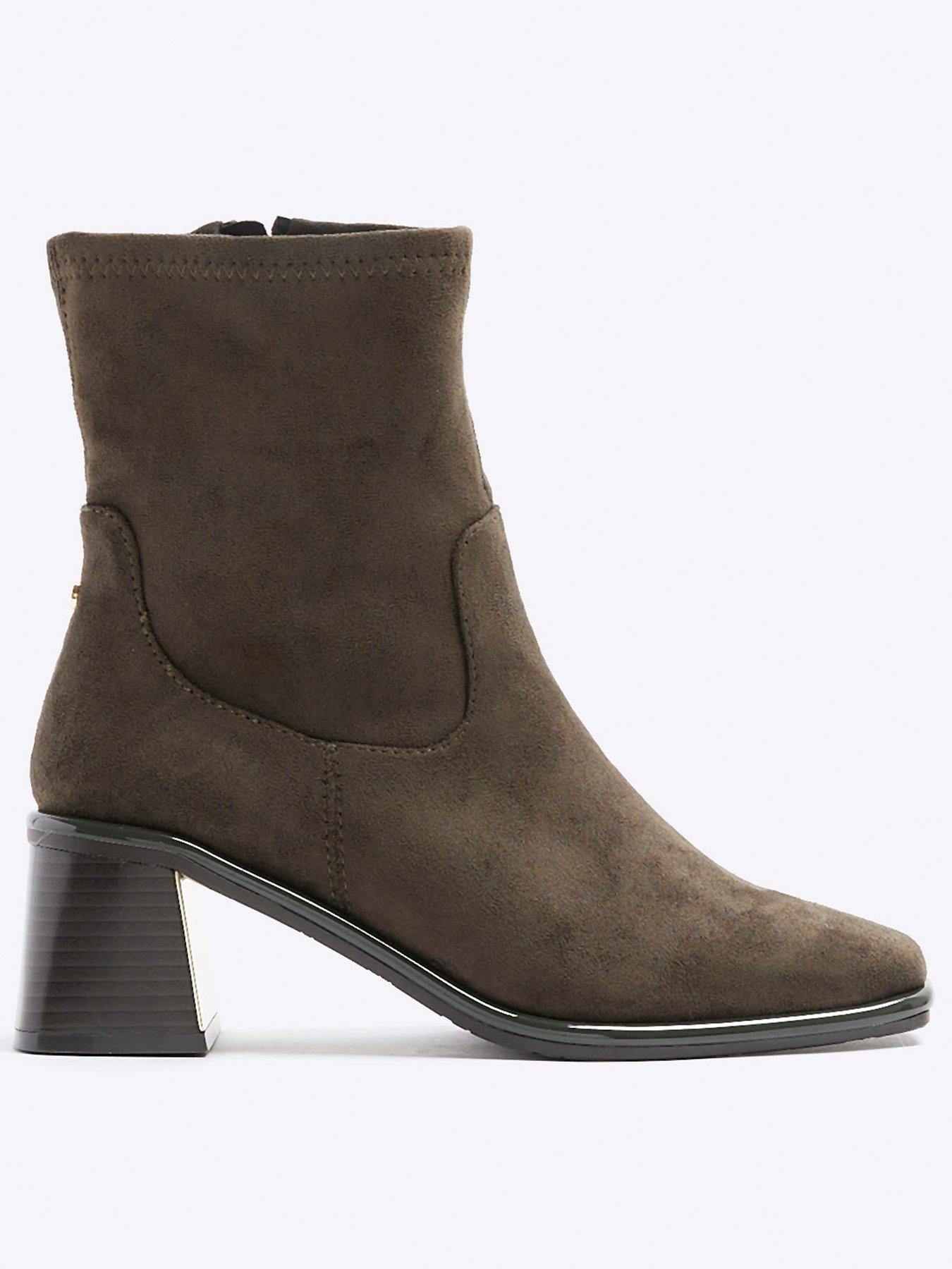 River island sale green boots