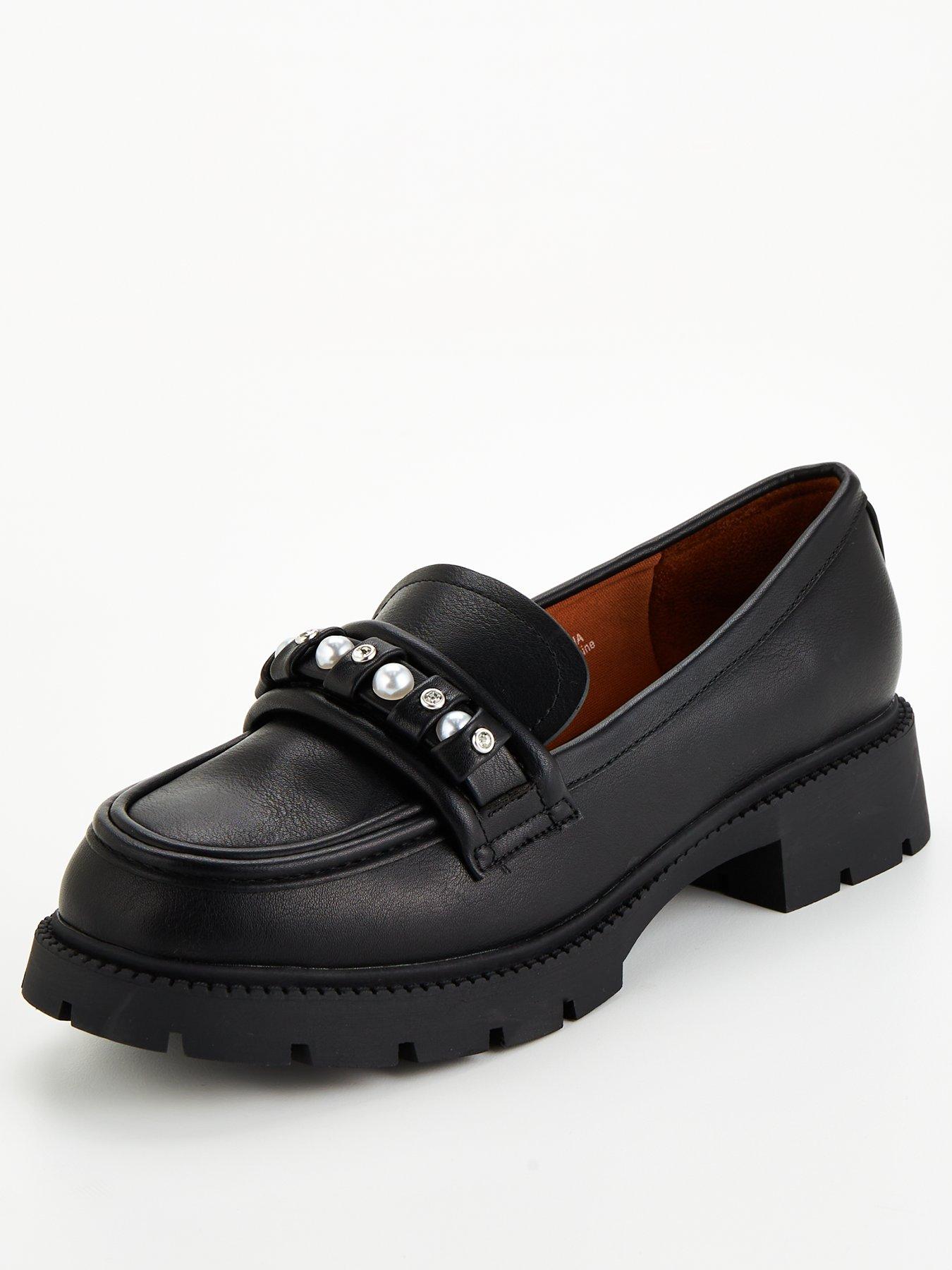 Chunky Snaffle Loafer Black