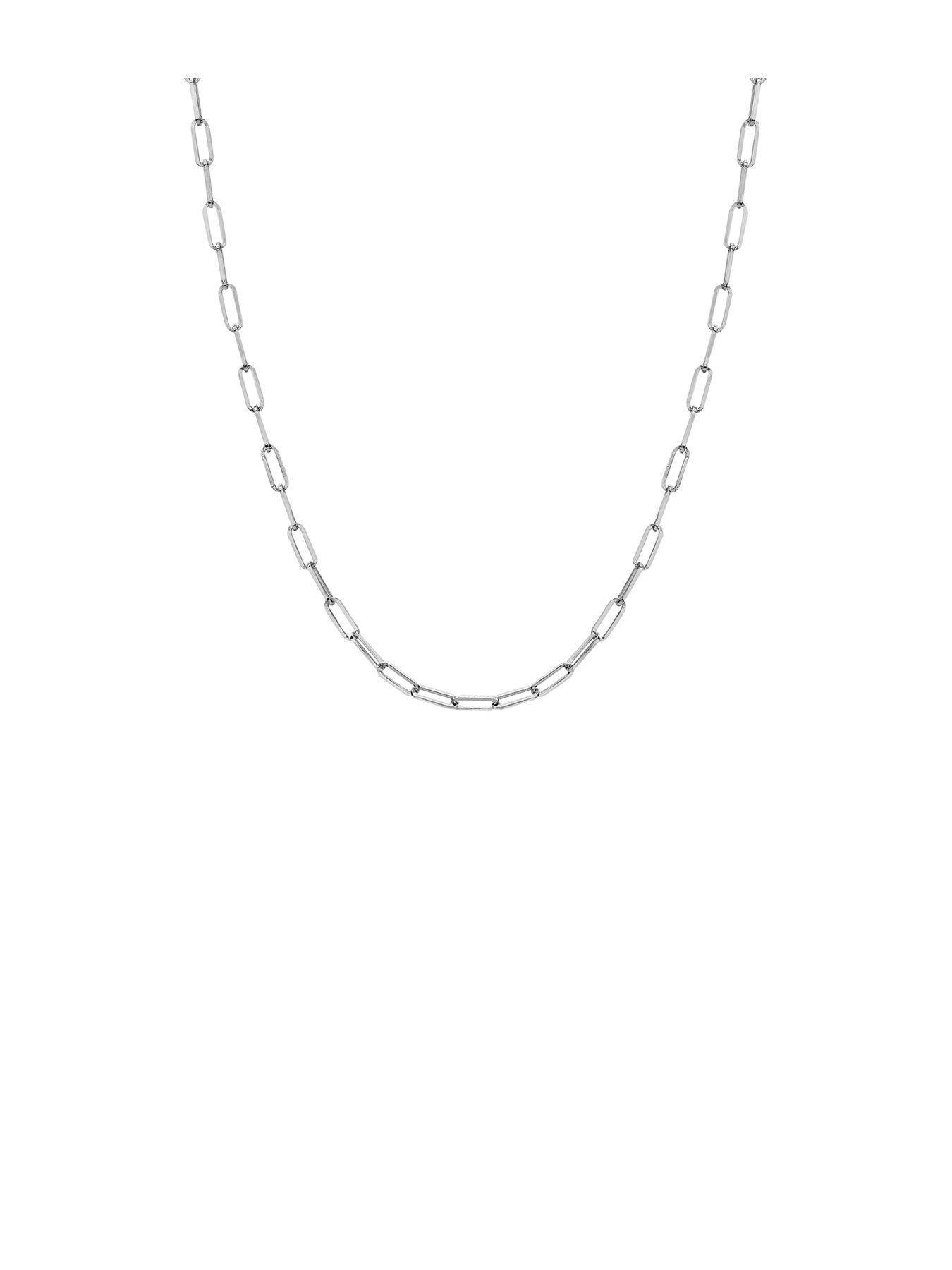 undefined Paperclip Chain Necklace