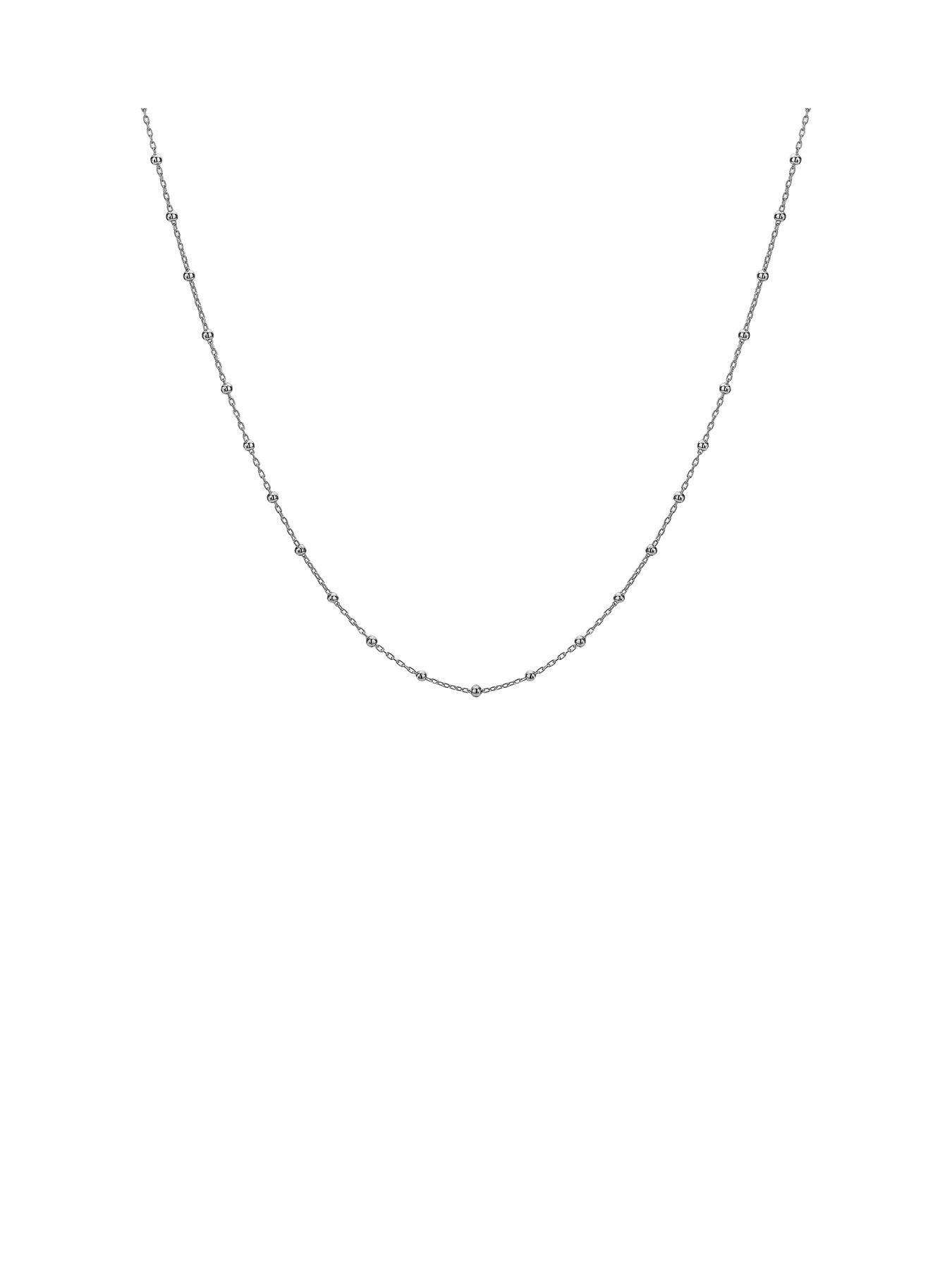 undefined Intermittent Bead Cable Chain Choker