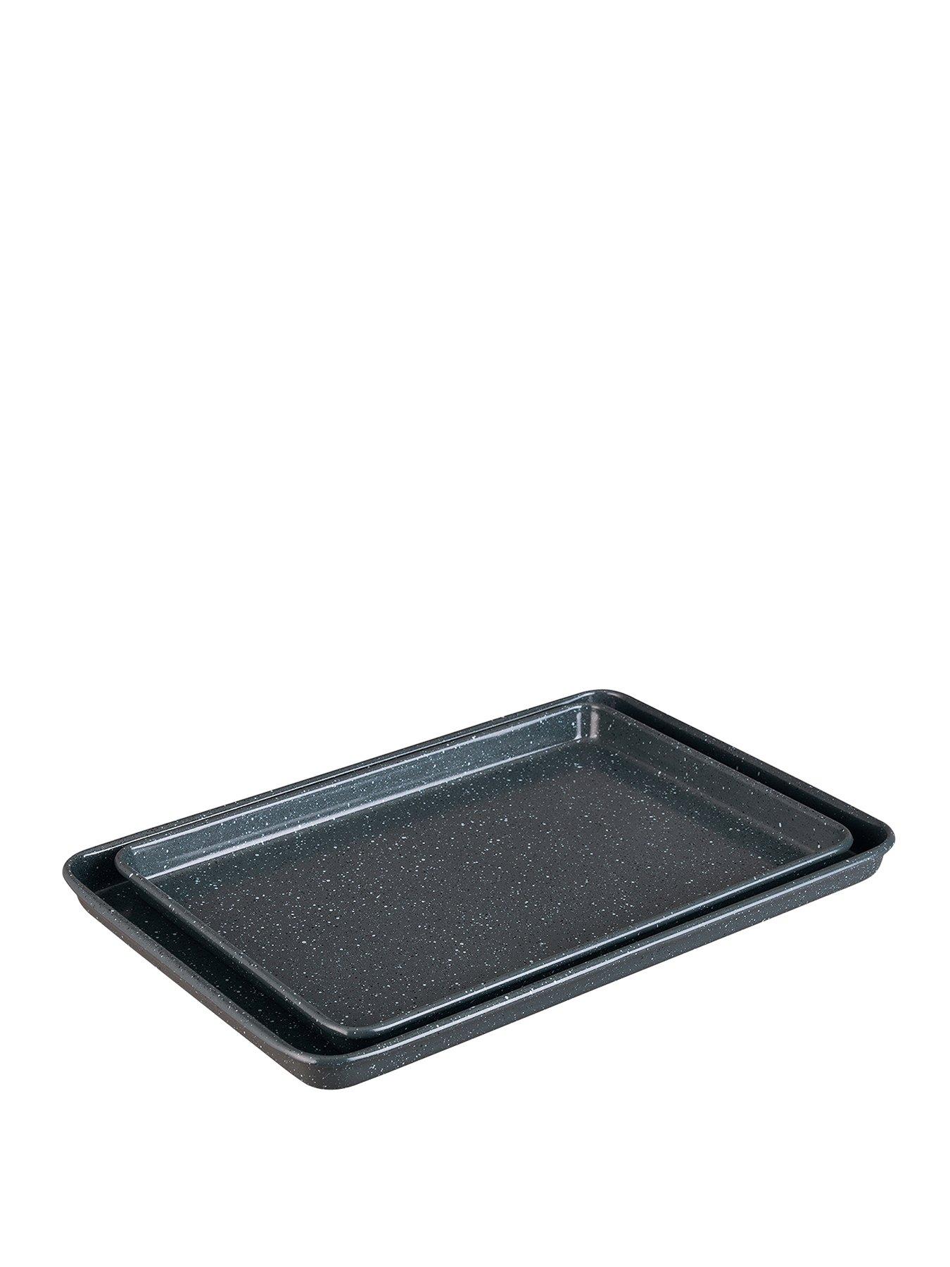 Product photograph of Denby Set Of 2 Quantanium Baking Sheets from very.co.uk