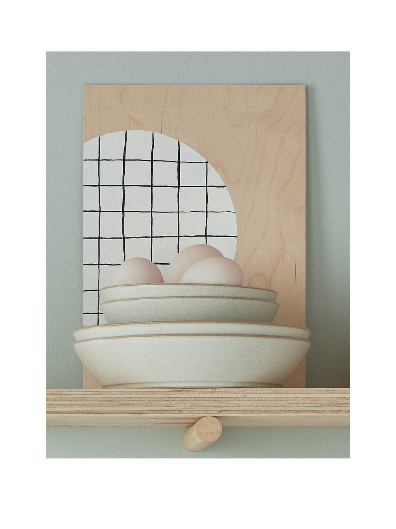 undefined Impression Set of 4 Pasta Bowls - Cream