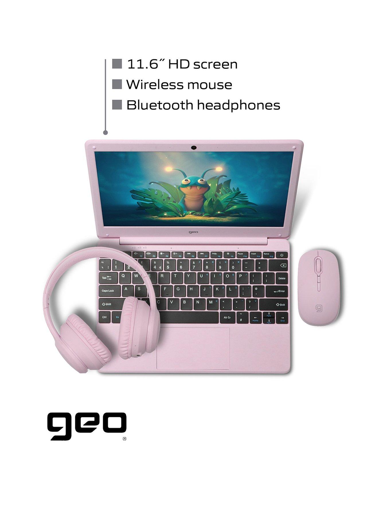 Geo Geobook 11 Laptop - 11.6in HD, 4GB RAM, 128GB Storage, Windows