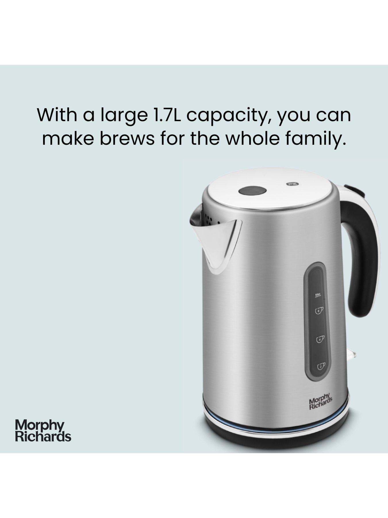 Image 4 of 6 of Morphy Richards Motive Brushed Steel Kettle&nbsp;- 102800