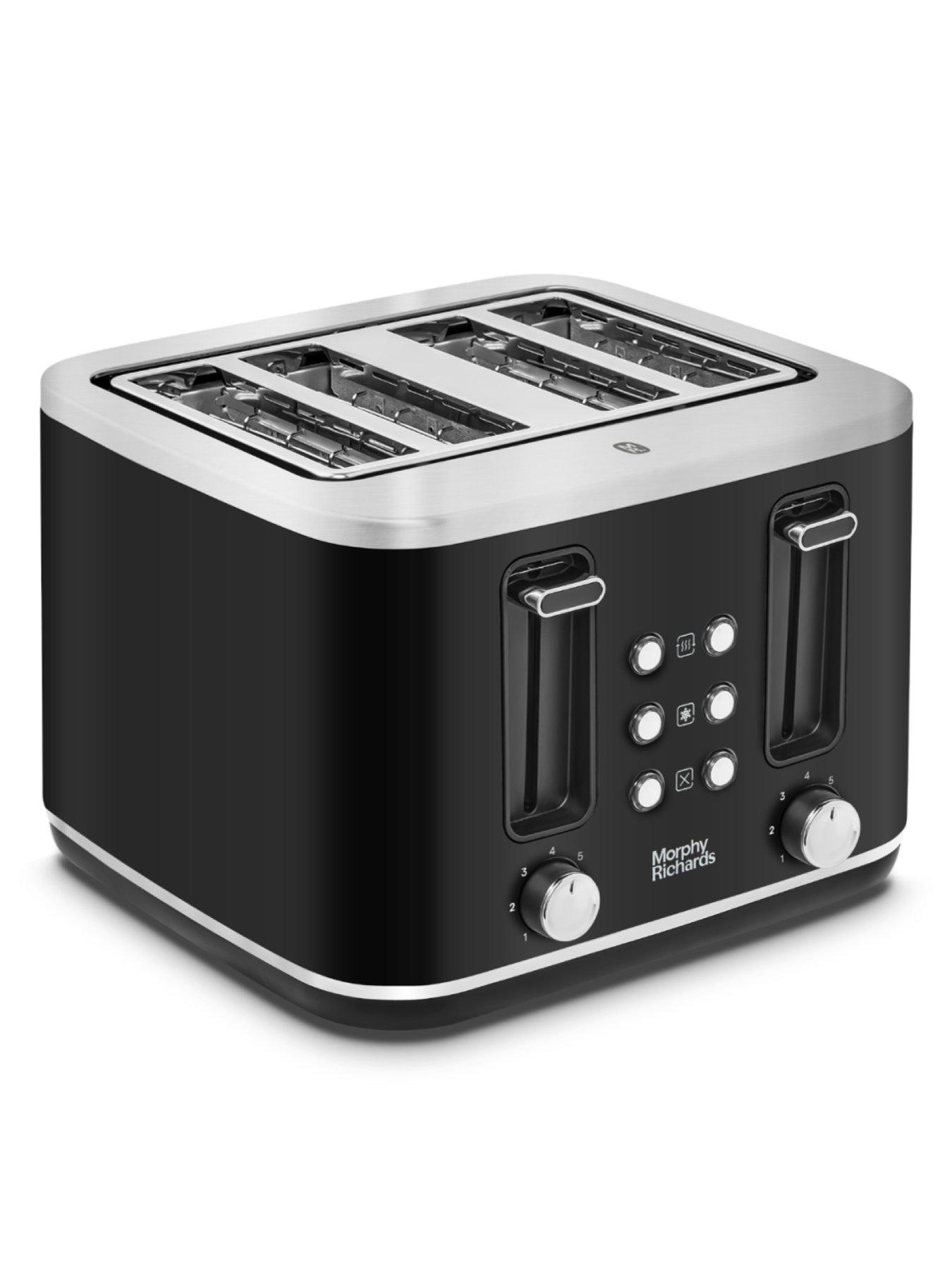 Image 2 of 7 of Morphy Richards Motive Black 4-Slice Toaster -&nbsp;242801