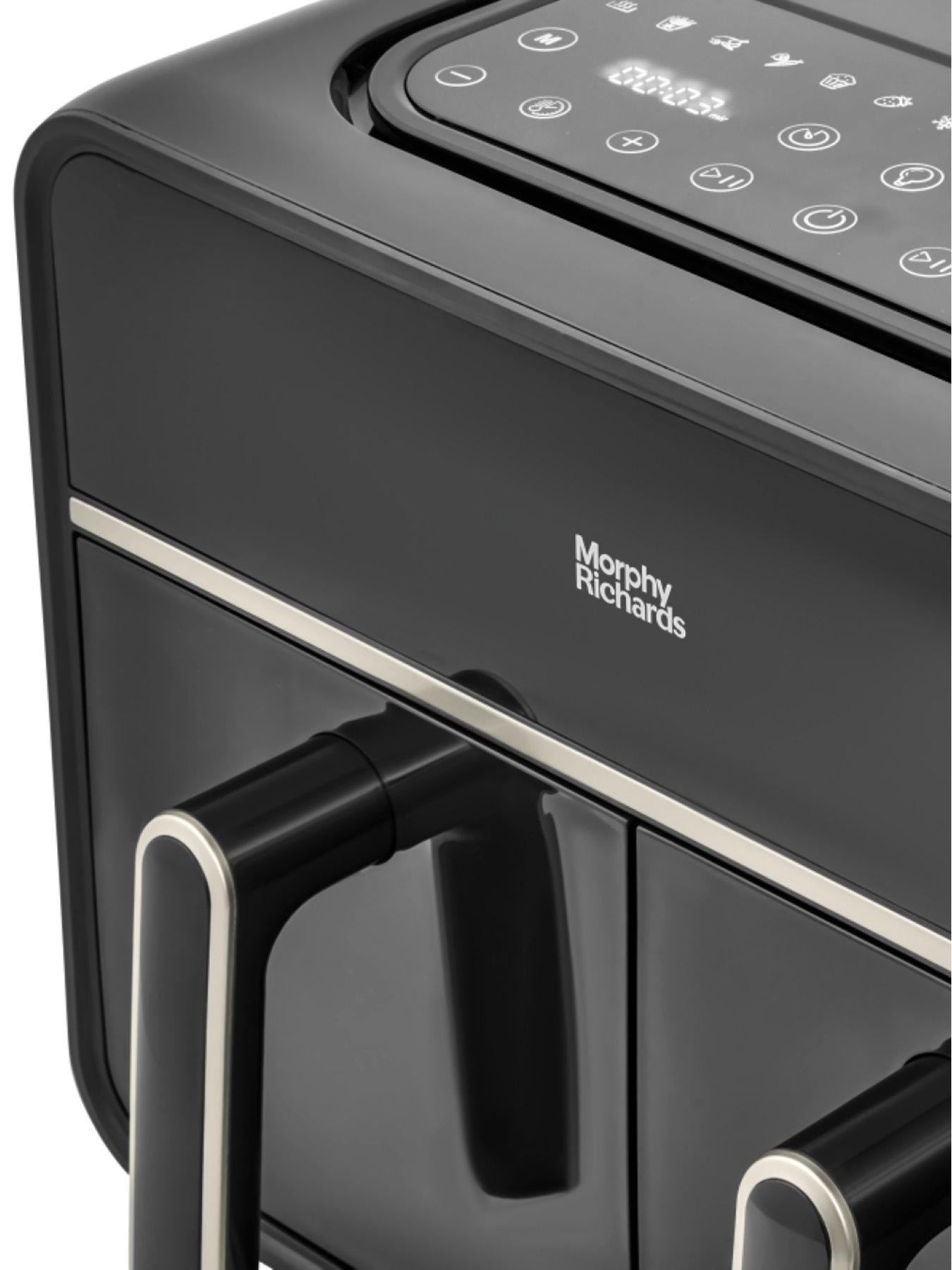 Image 3 of 8 of Morphy Richards Dual Basket Air Fryer 7.2L - 480020