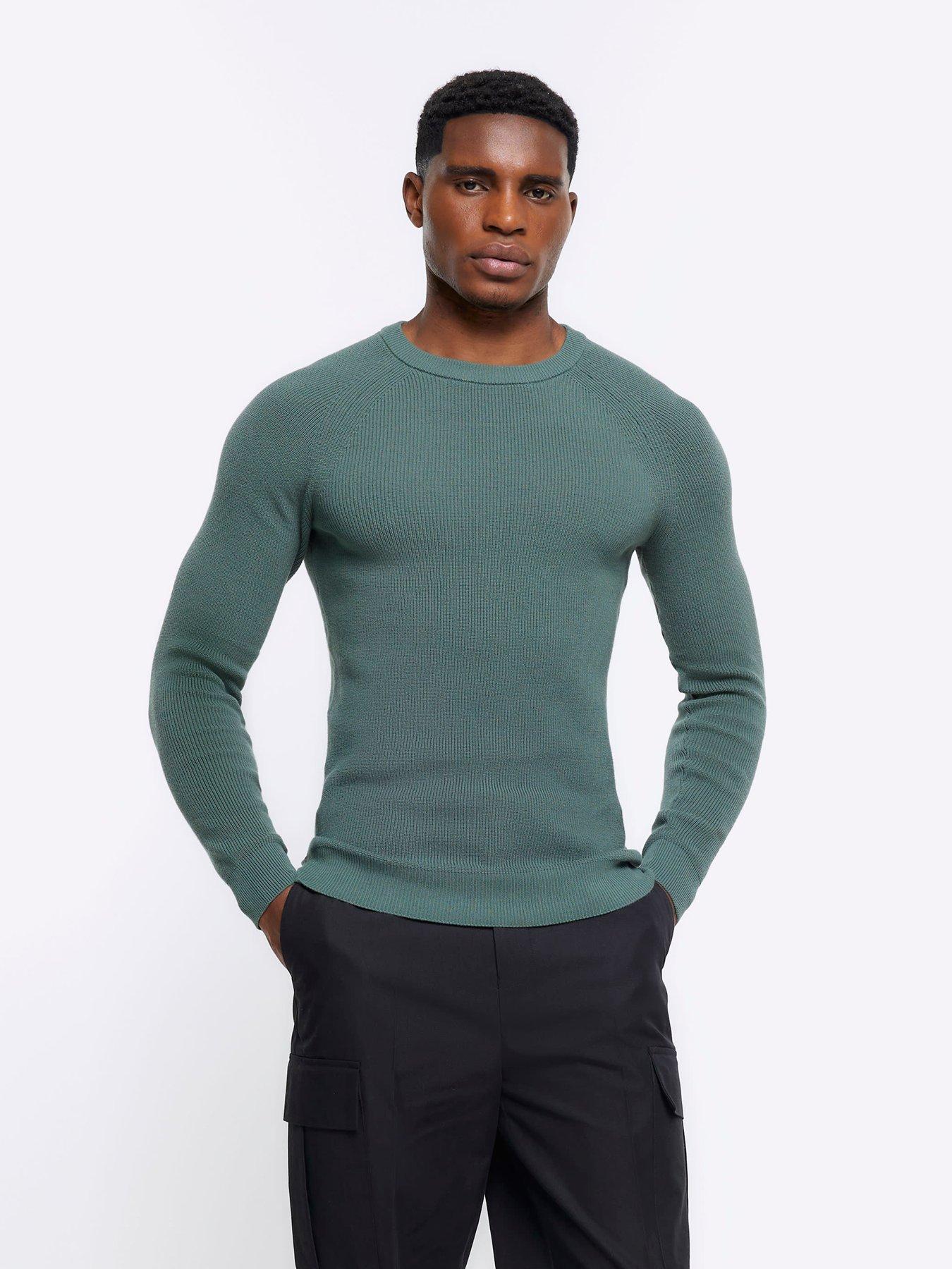 muscle fit shirt long sleeve