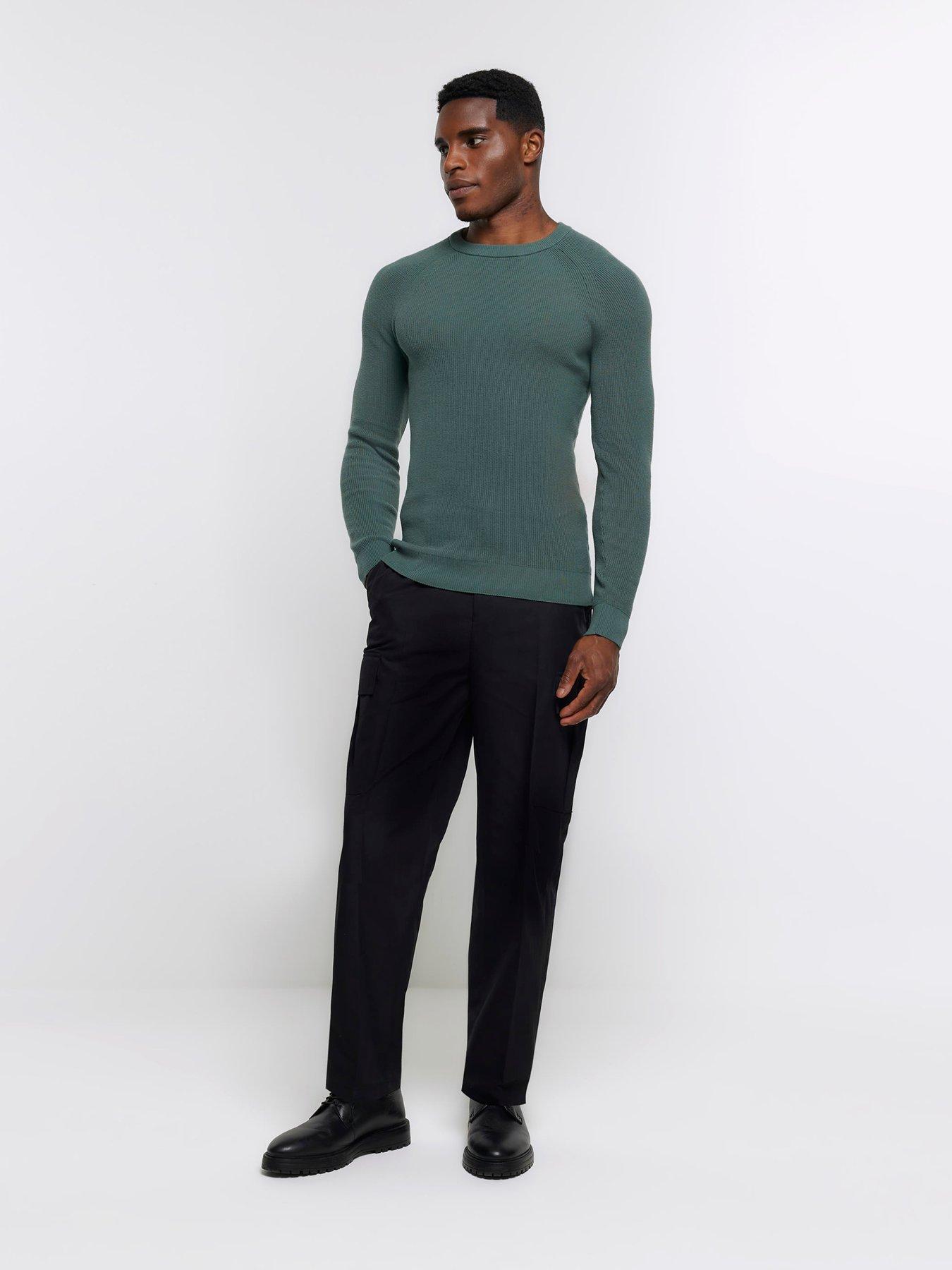 River island clearance green jumper