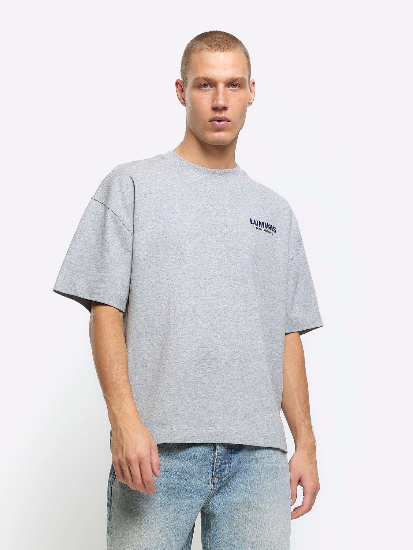 River Island Luminis Oversized T-Shirt | Very.co.uk