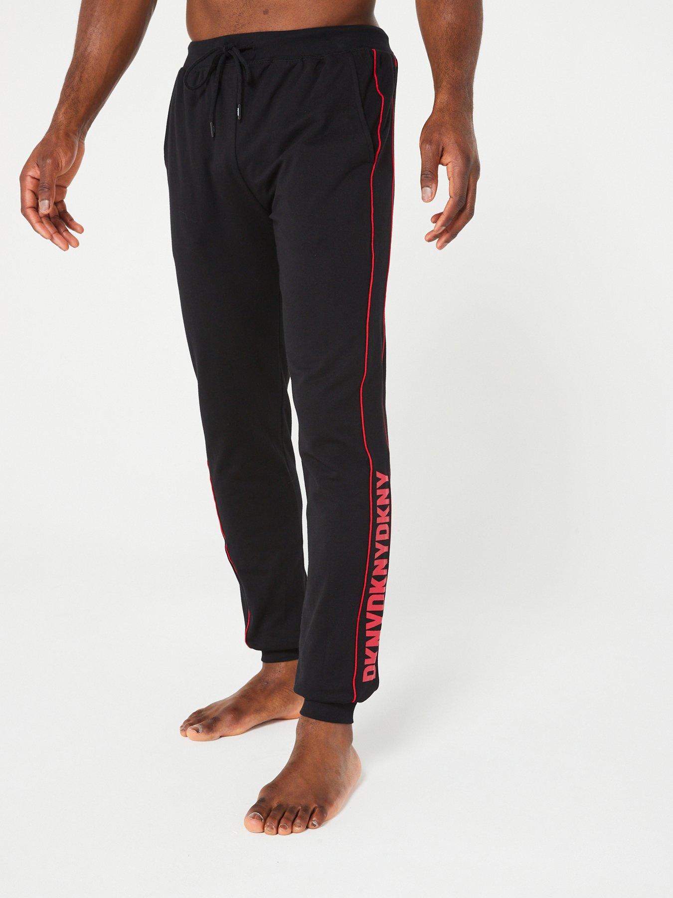 Buy DKNY Mens Clippers Lounge Pants Black