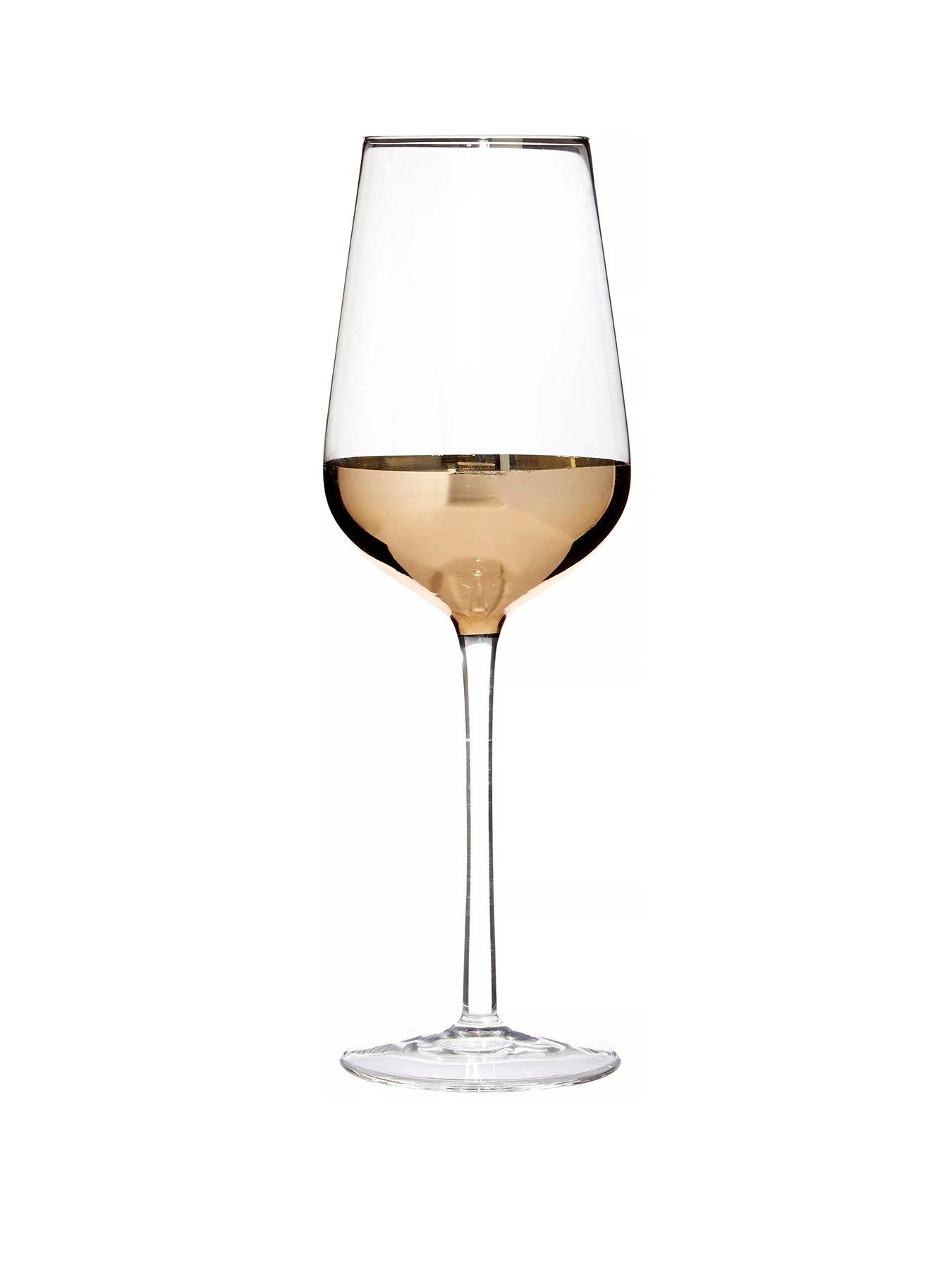 Product photograph of Premier Housewares Horizon Set Of 4 Wine Glasses from very.co.uk