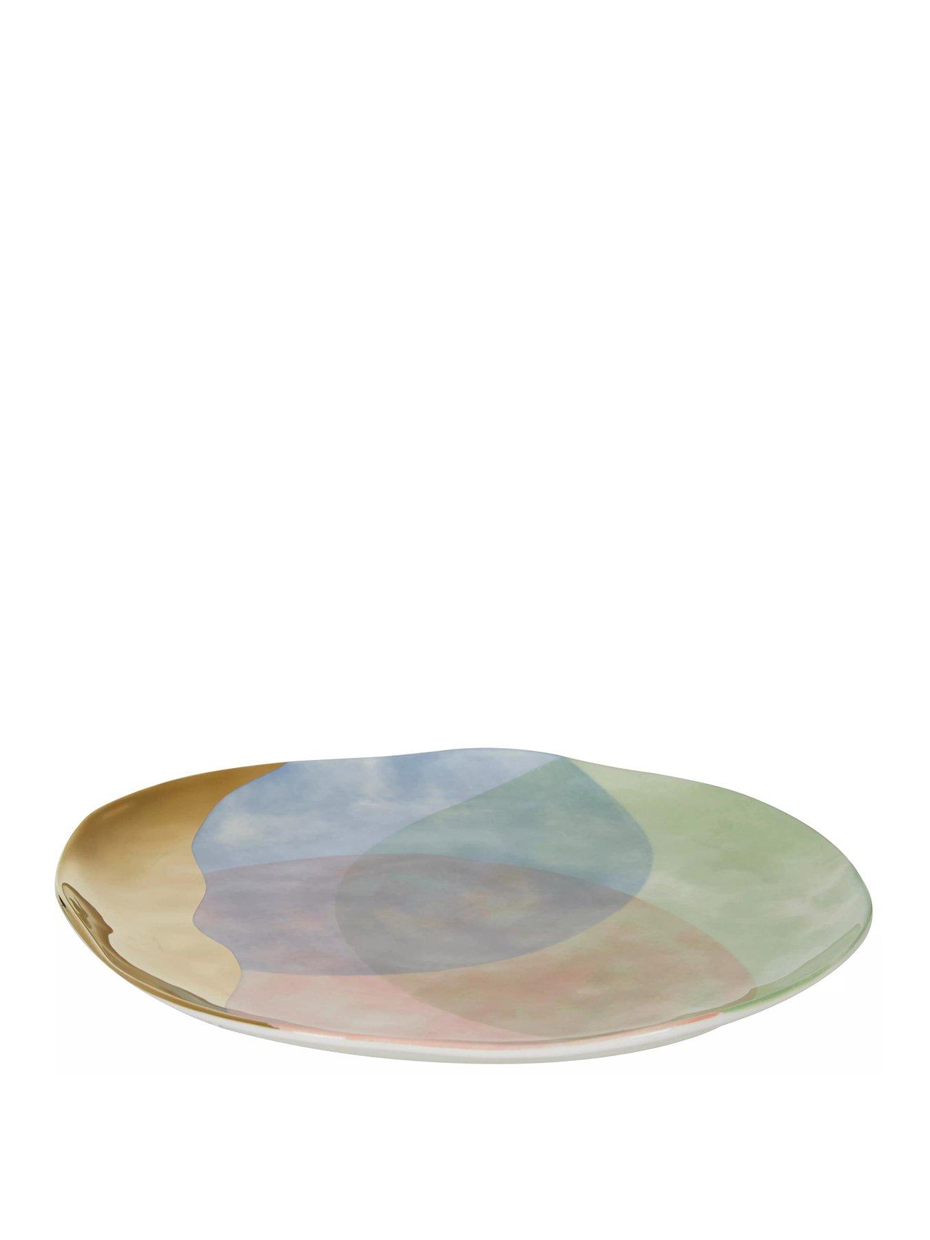 Product photograph of Premier Housewares Colour Of Paradise Ndash Set Of 4 Dinner Plates from very.co.uk