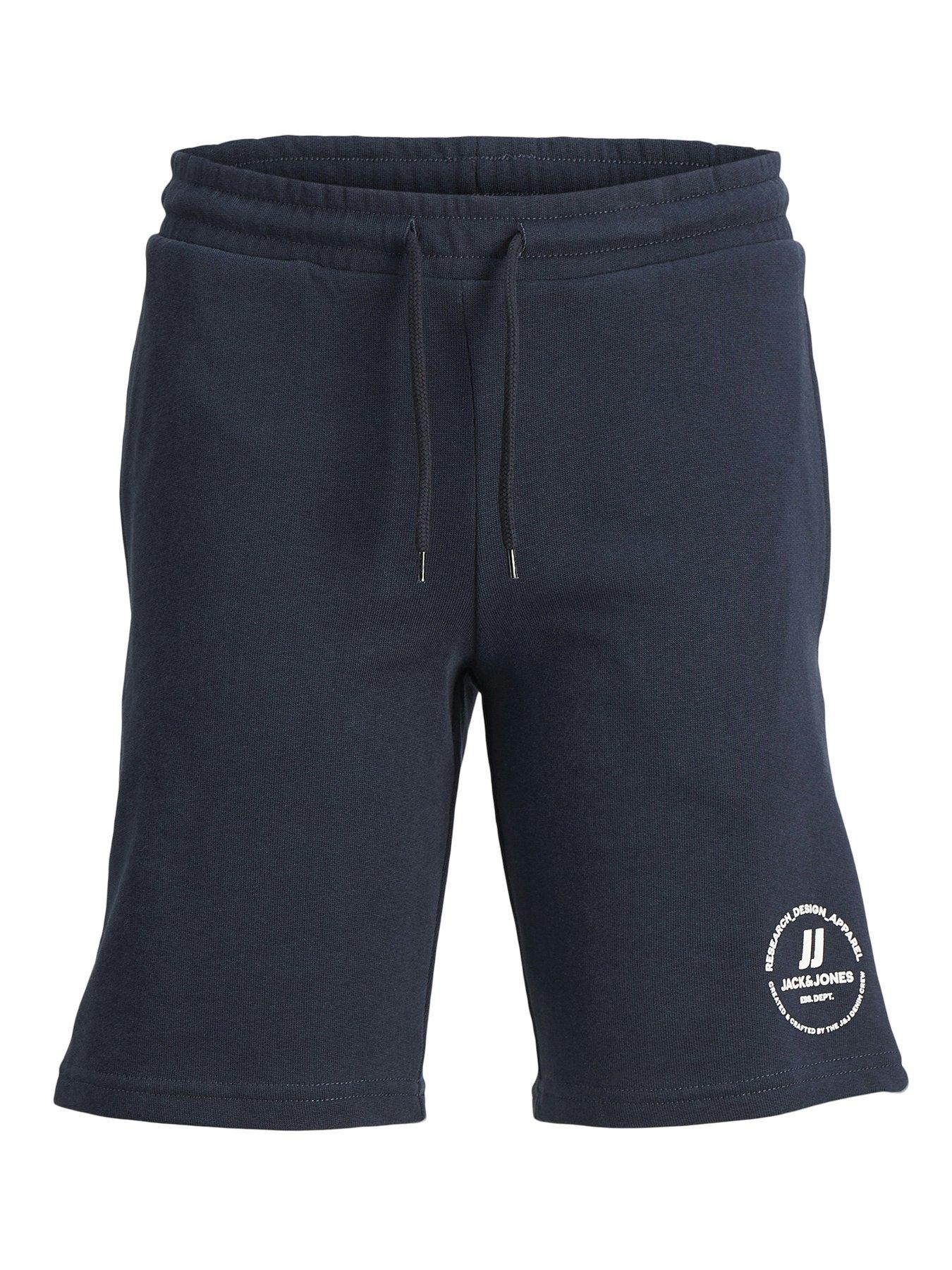 Jack & Jones Junior Boys Swift Sweat Shorts - Navy Blazer
