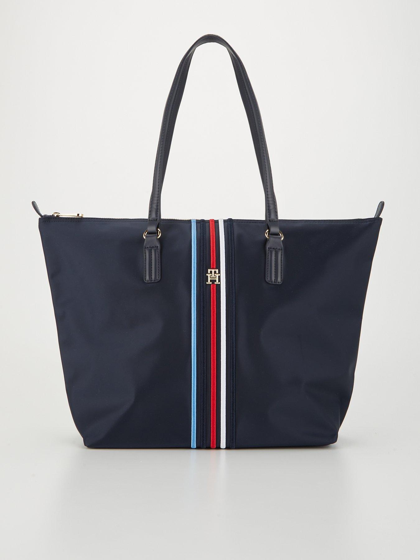 Tommy hilfiger blue tote bag sale