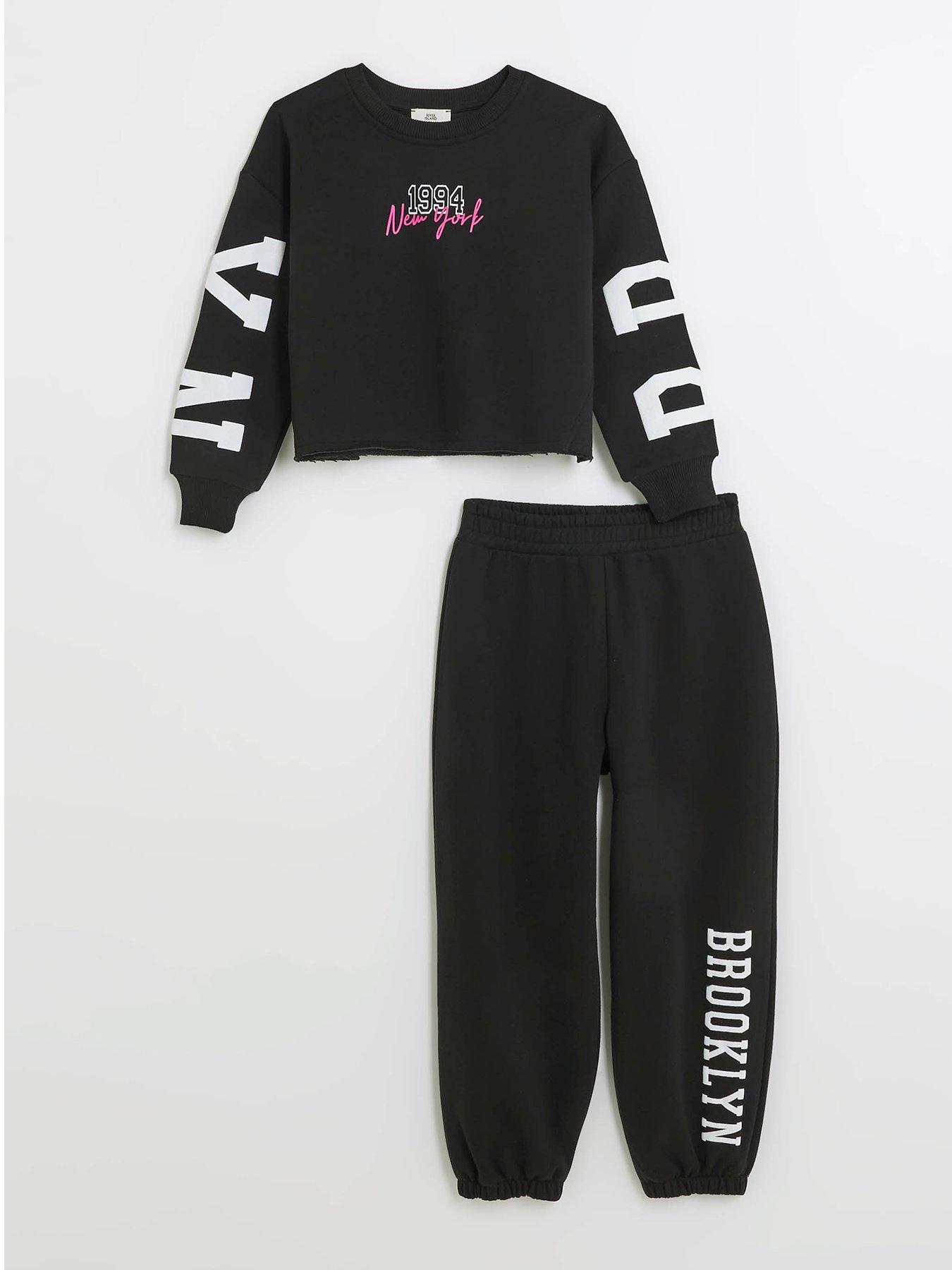 Girls river island sales tracksuit