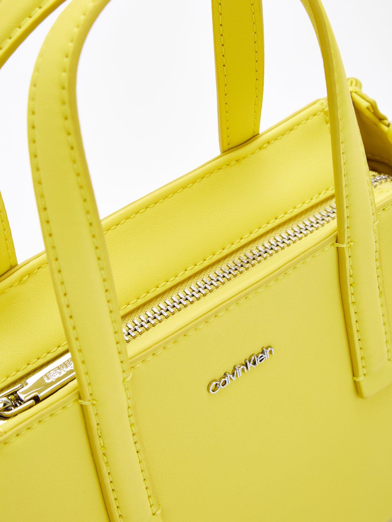 Mini Crossbody Tote Yellow
