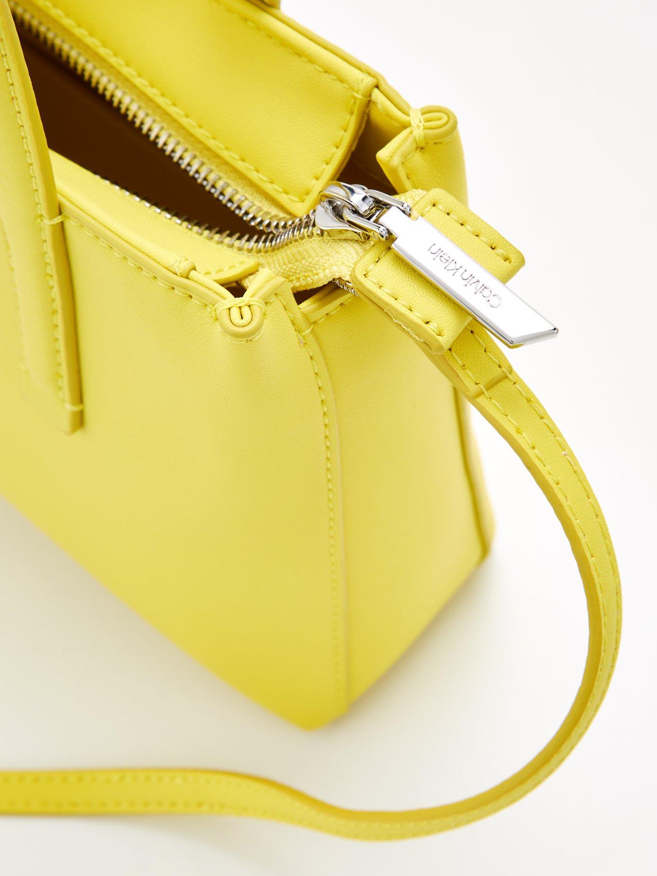 Mini Crossbody Tote Yellow