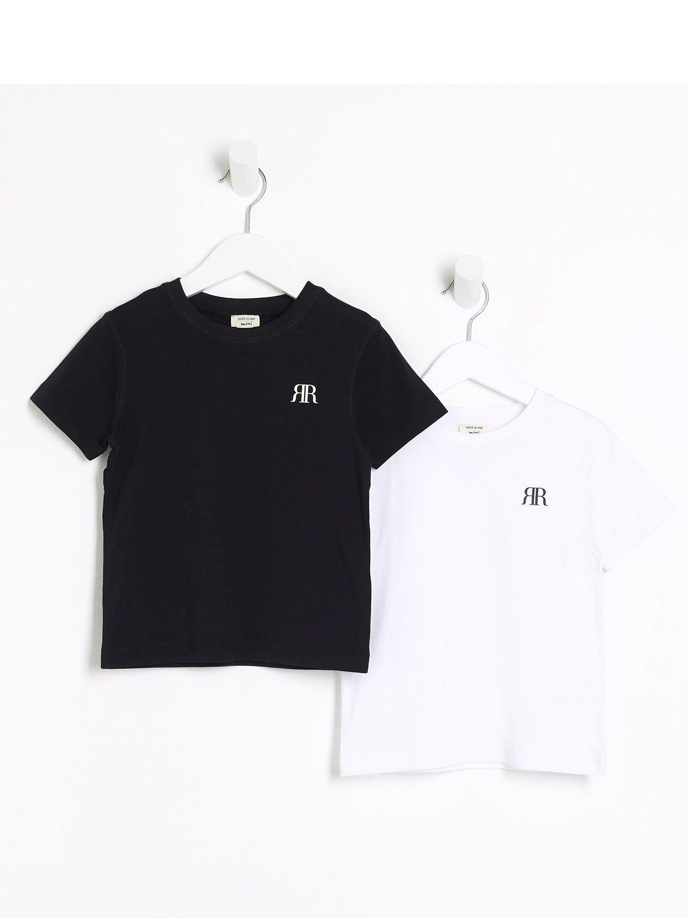 river island boys white shirt