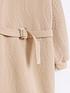  image of river-island-girls-cable-texture-sweat-dress-beige
