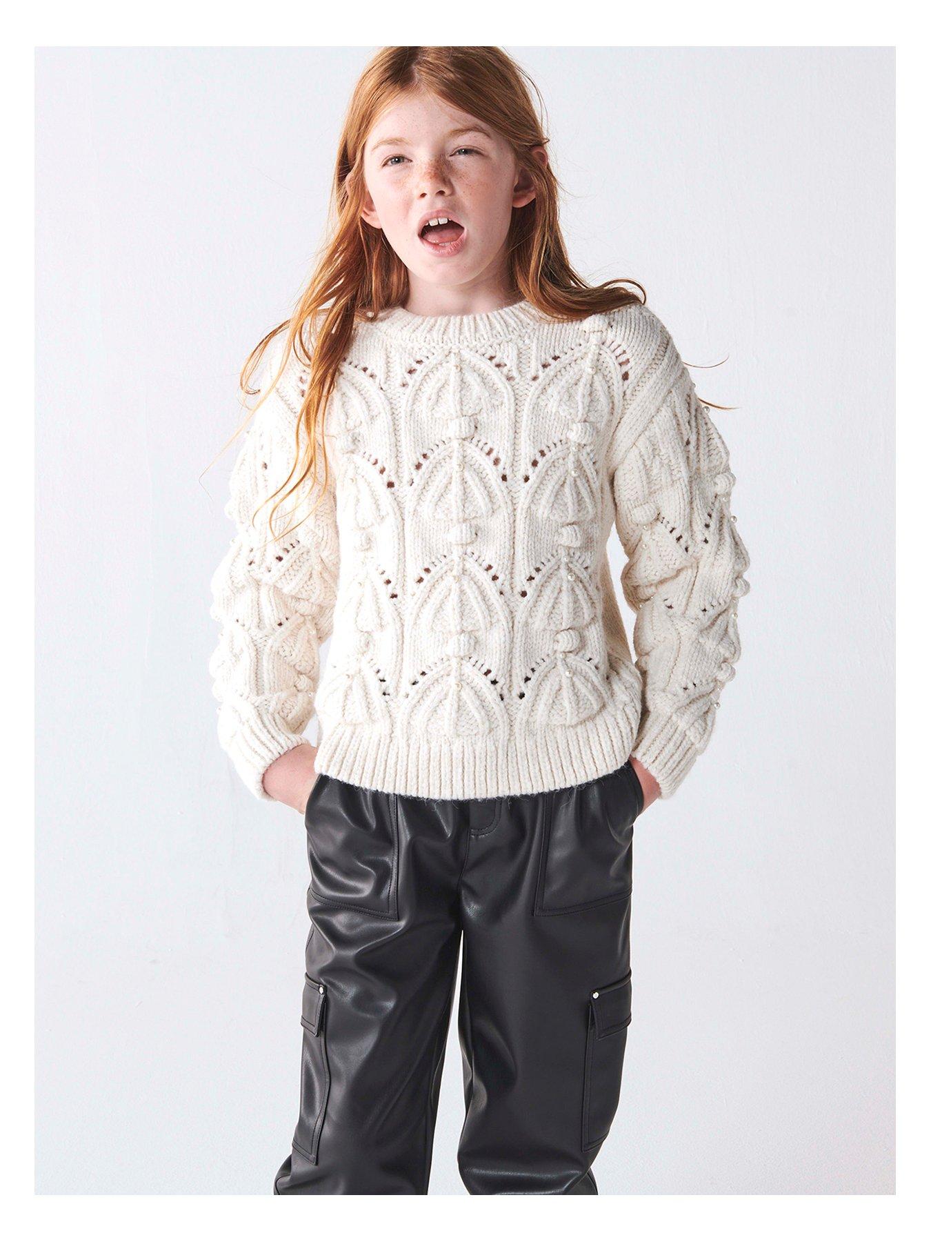 Pearl clearance embellished jumper