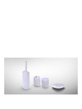 Product photograph of Aqualona Elysian Bathroom Accessories Set from very.co.uk