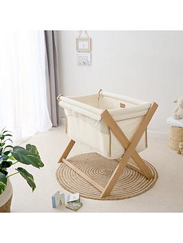 Product photograph of Clair De Lune Folding Crib from very.co.uk