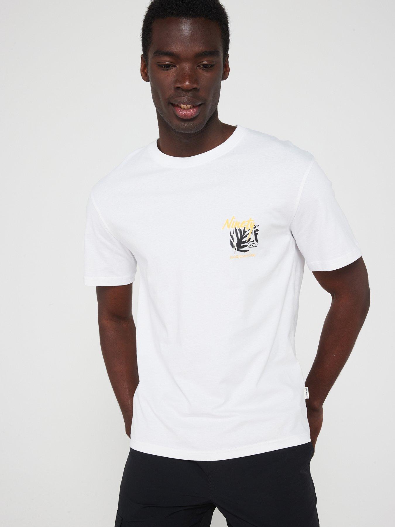 Jack & Jones Jack & Jones Marbella All Over Print Back Hit T-Shirt ...