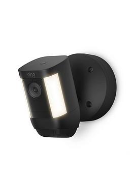 Product photograph of Ring Spotlight Camera Pro - Wired from very.co.uk