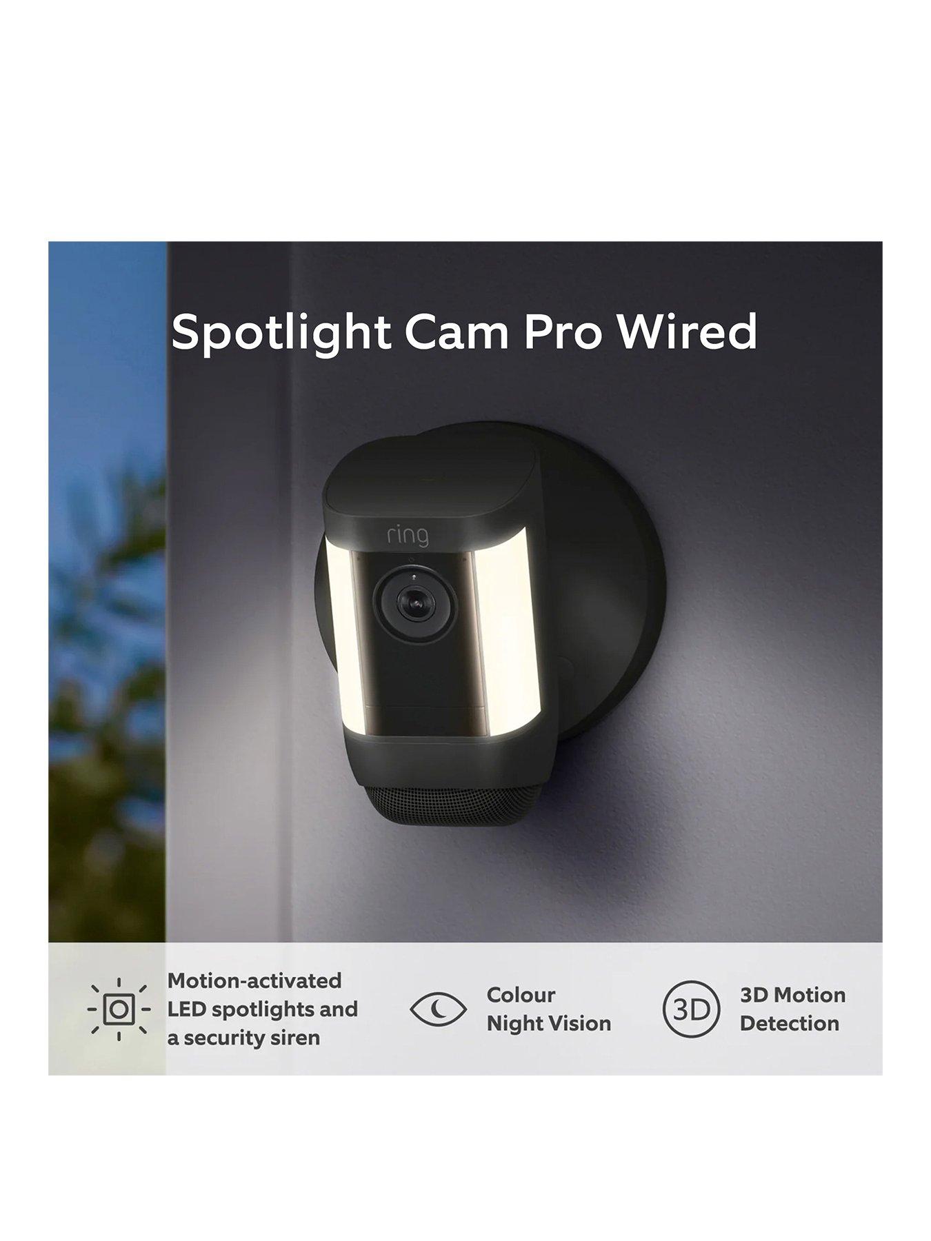 Siren on best sale ring spotlight cam