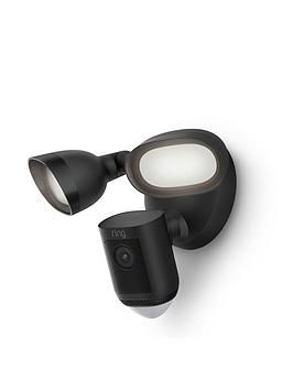 Product photograph of Ring Floodlight Cam Wired Pro from very.co.uk