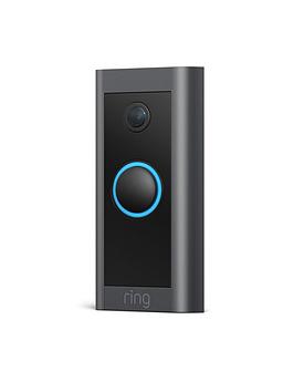 Product photograph of Ring Video Doorbell Wired from very.co.uk