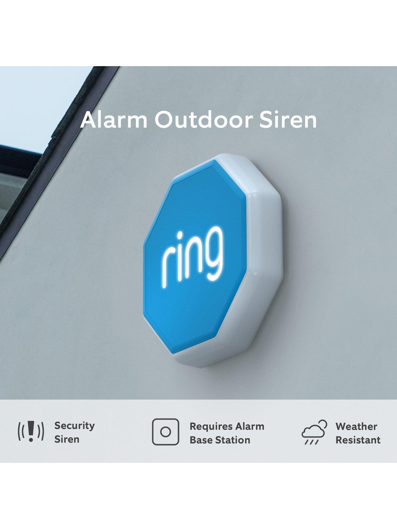 Ring alarm external store siren