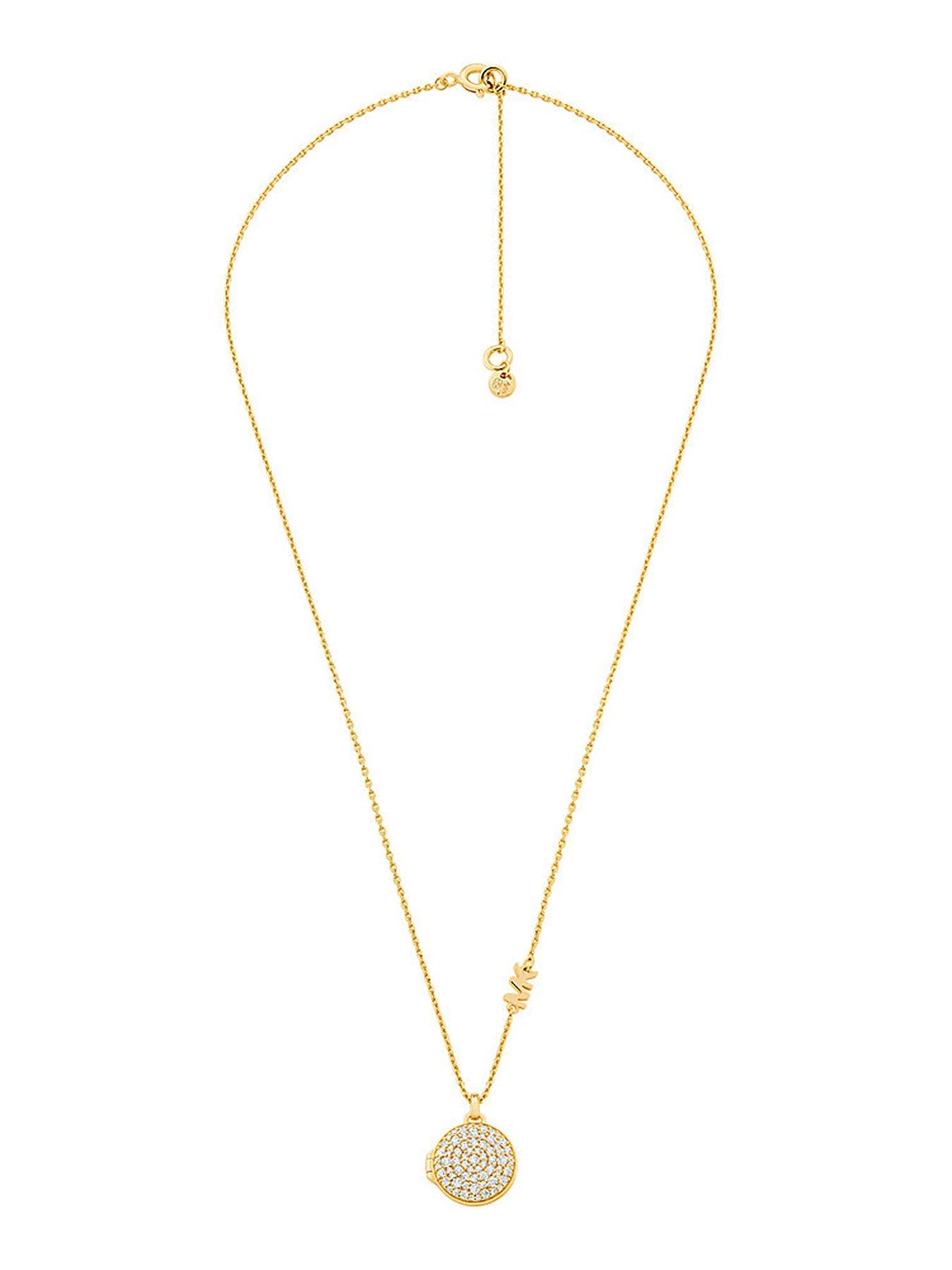 Michael Kors 3 Piece Earring Necklace Jewellery Box Gift Set