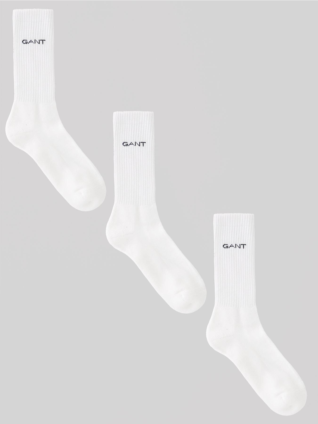 Image of GANT 3 Pack Sport Socks - White