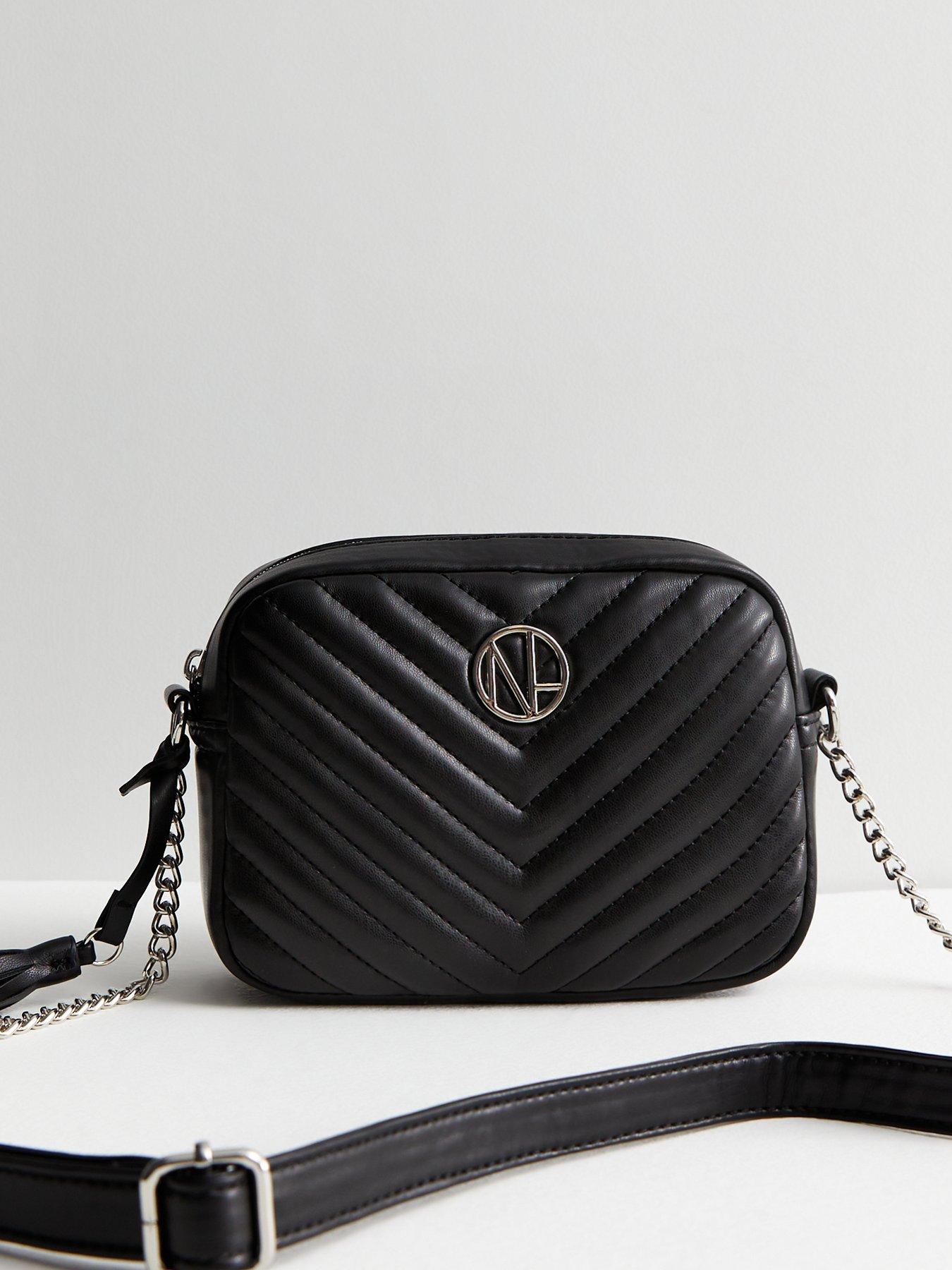 Black cross body bag new look hot sale