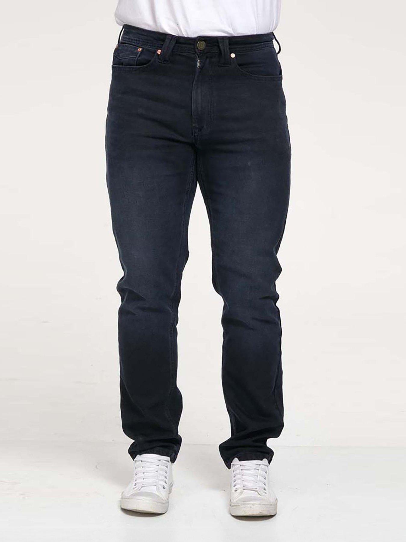 Dark washed sale denim