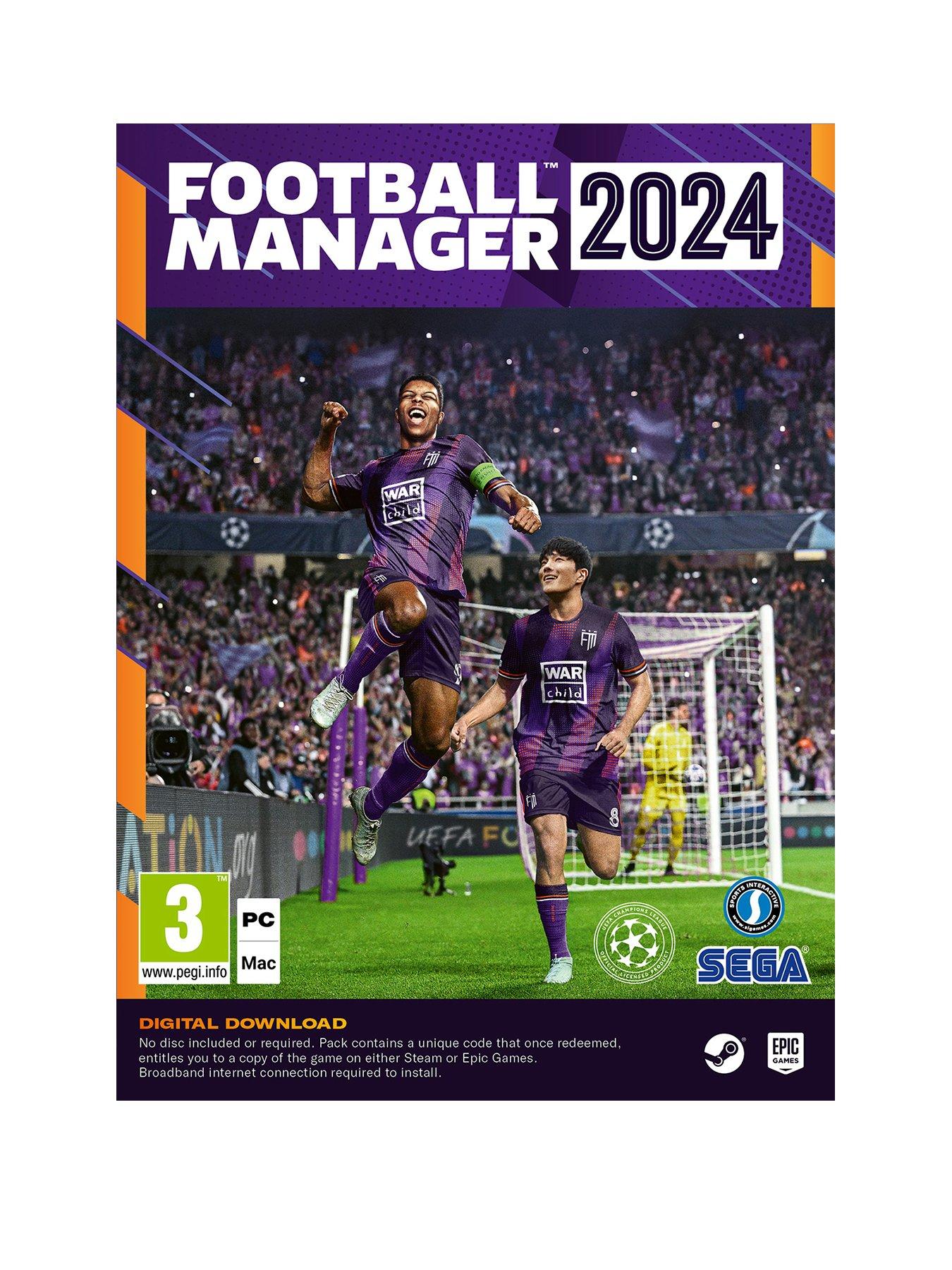 Image 1 of 7 of PC Games Football Manager 2024 (Digital Download)