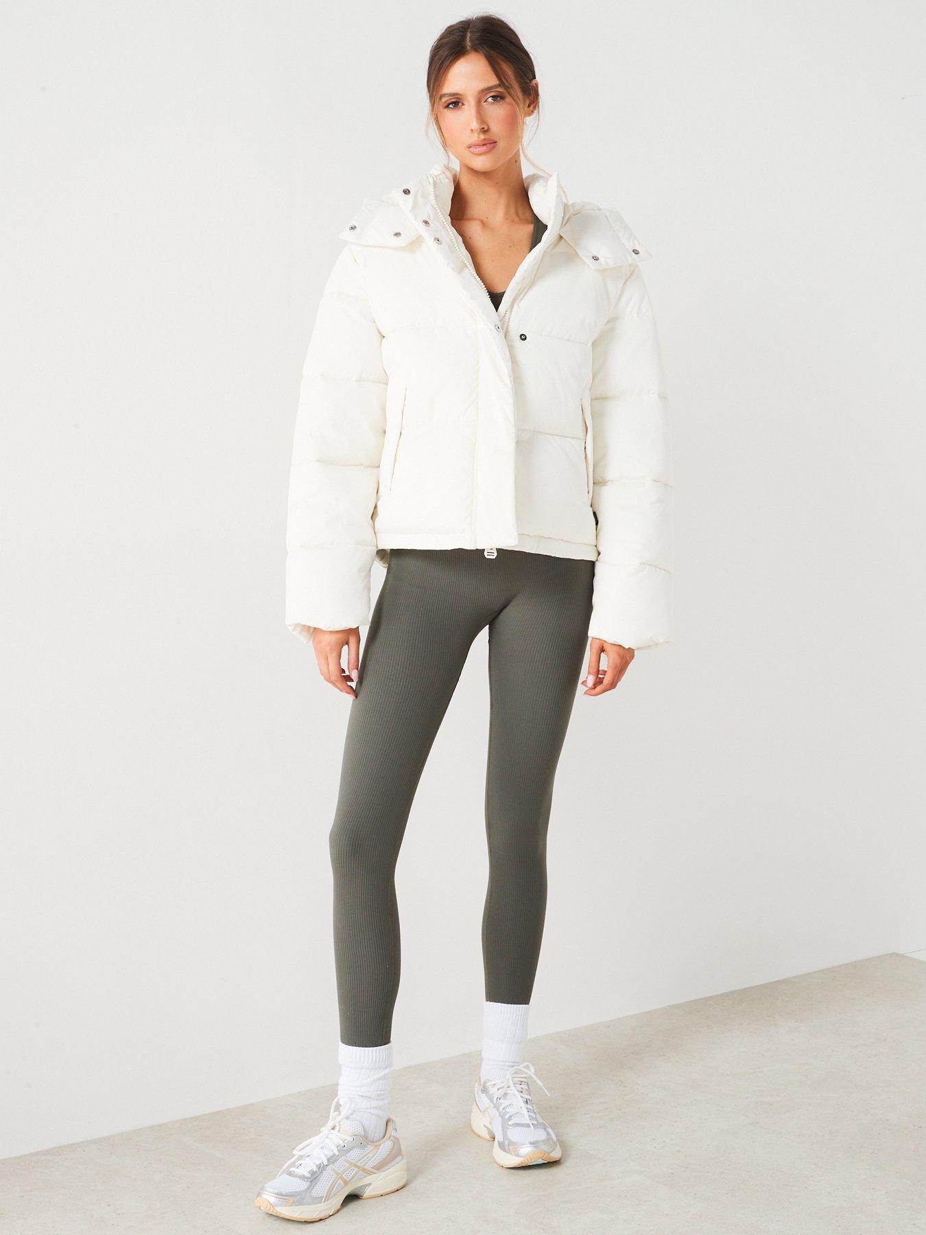 Off on sale white outerwear