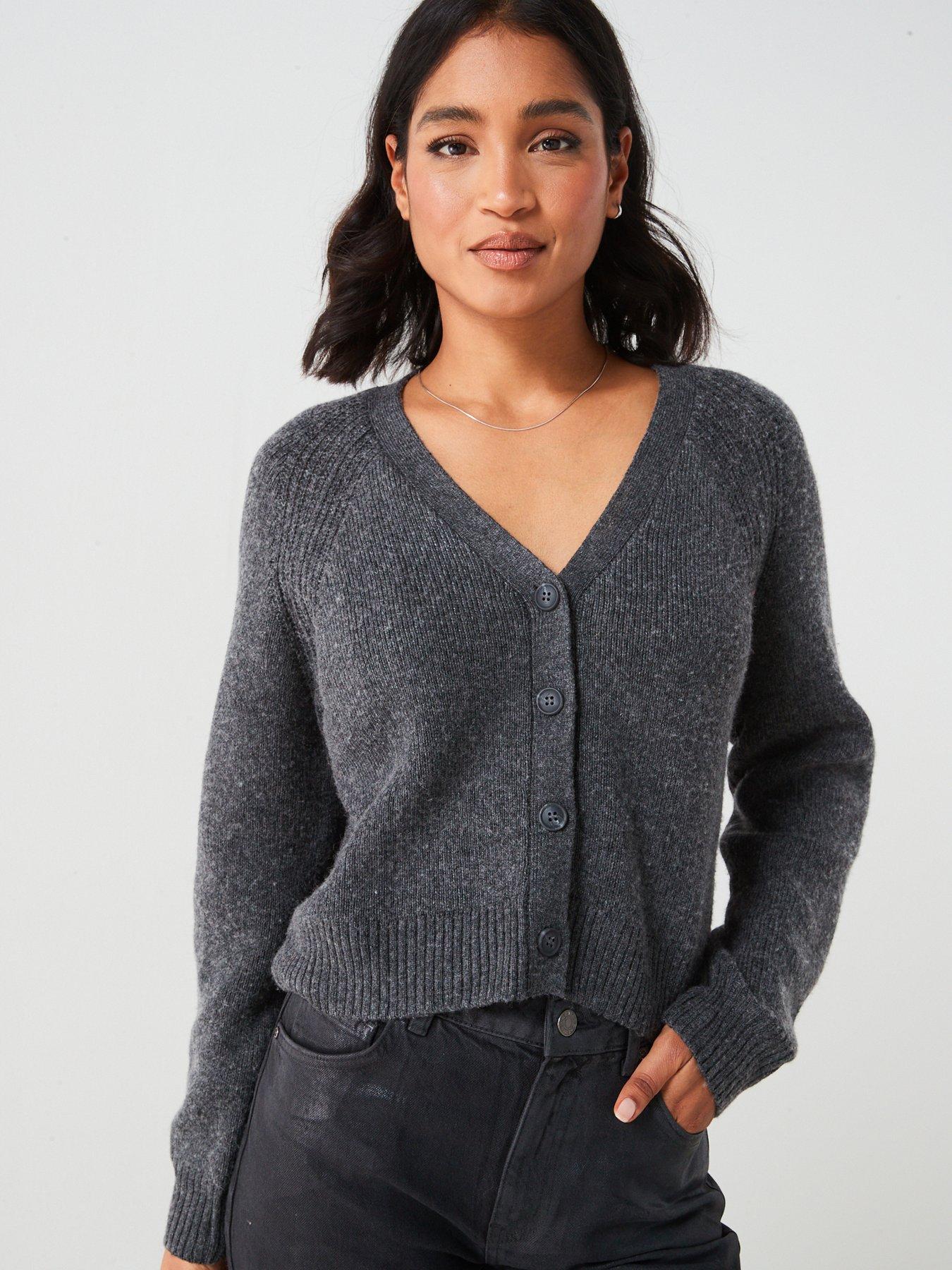 Mango 2024 grey cardigan