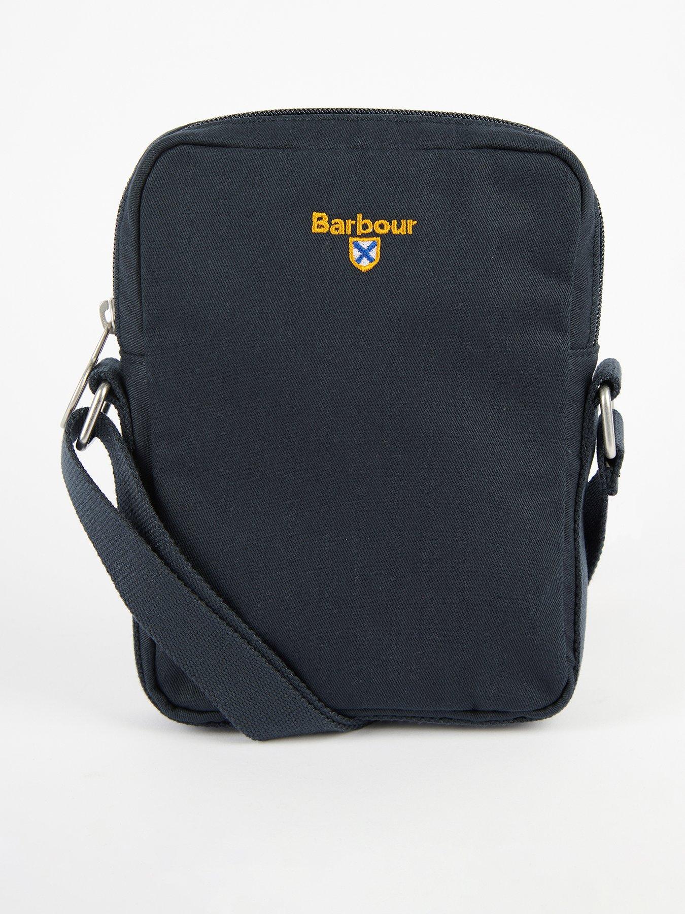 undefined Cascade Embroidered Logo Crossbody Bag - Navy
