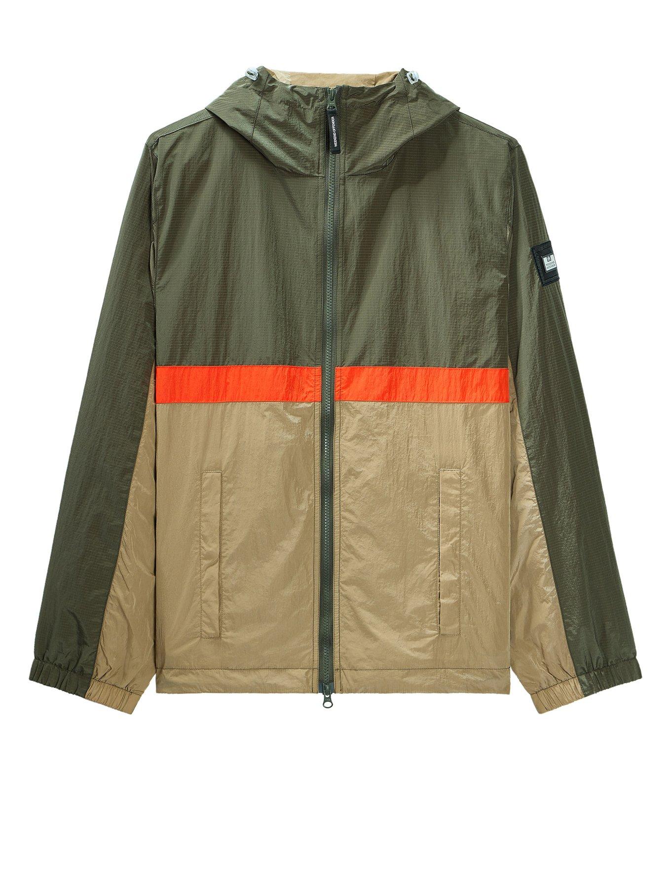 Weekend Offender Parissa Windbreaker Jacket - Khaki | Very.co.uk