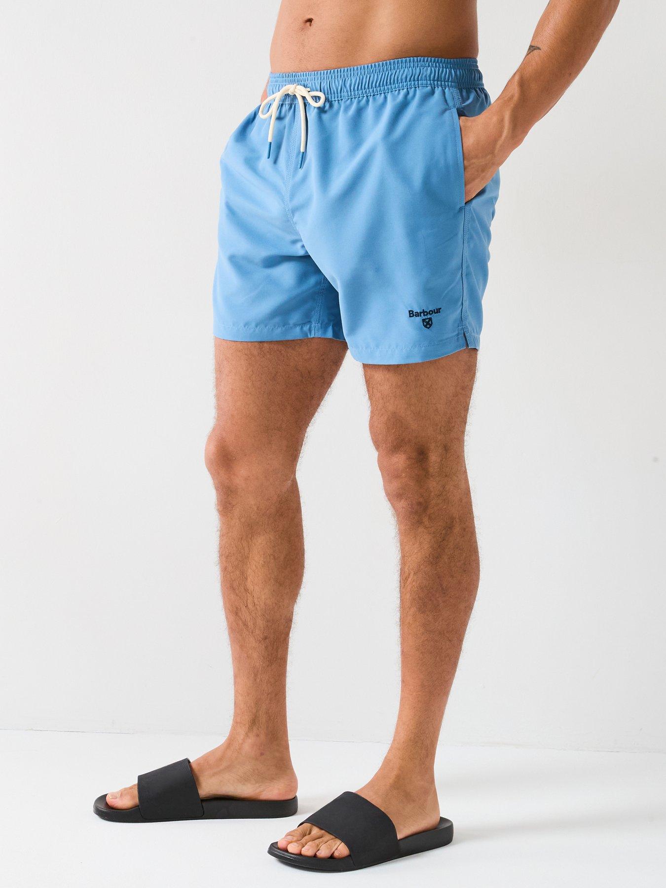 undefined Staple Logo 5' Swim Shorts - Blue