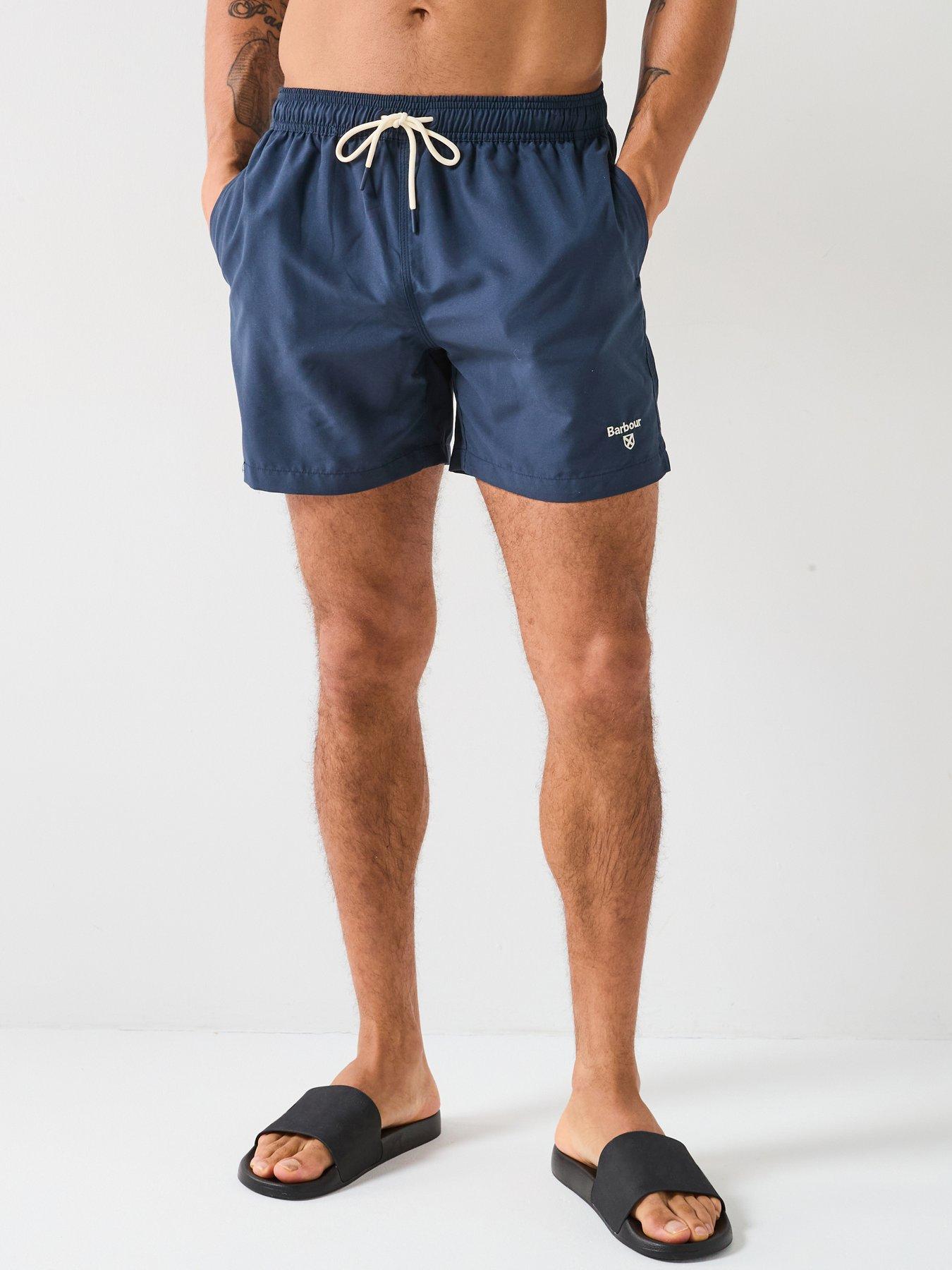 undefined Staple Small Logo 5' Swim Shorts - Navy