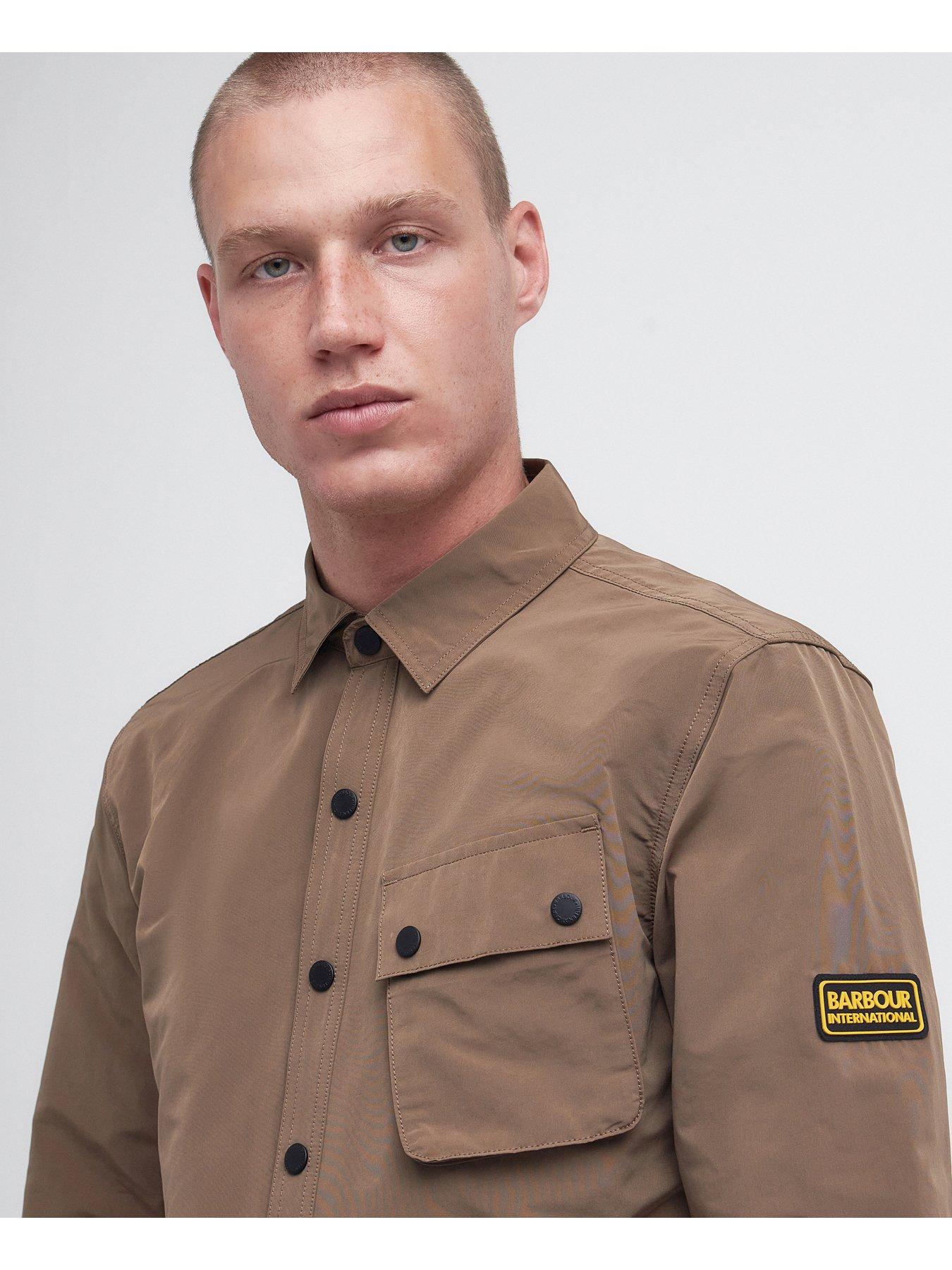 Barbour international store control overshirt