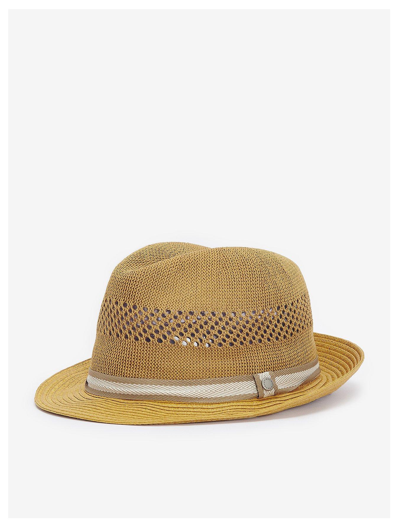 undefined Craster Trilby Summer Hat - Light Brown